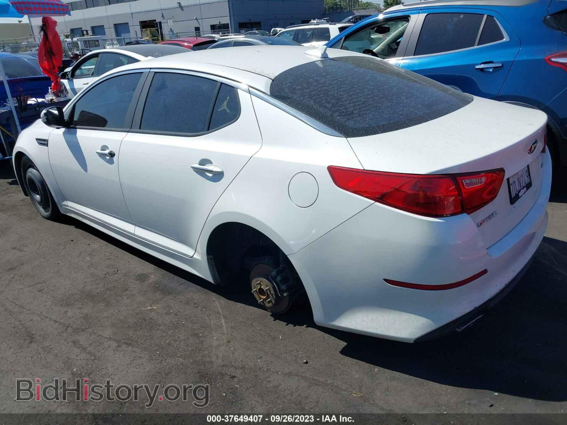 2014 KIA OPTIMA - VIN: KNAGM4A79E5453143 - Фото 3