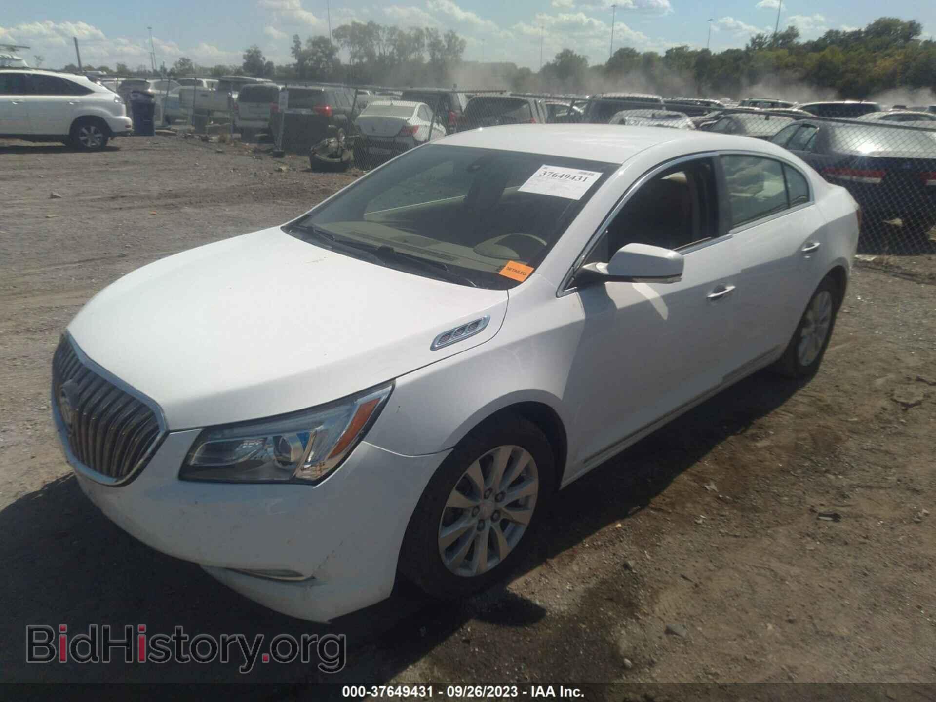 2014 BUICK LACROSSE - VIN: 1G4GB5GR0EF296597 - Фото 2