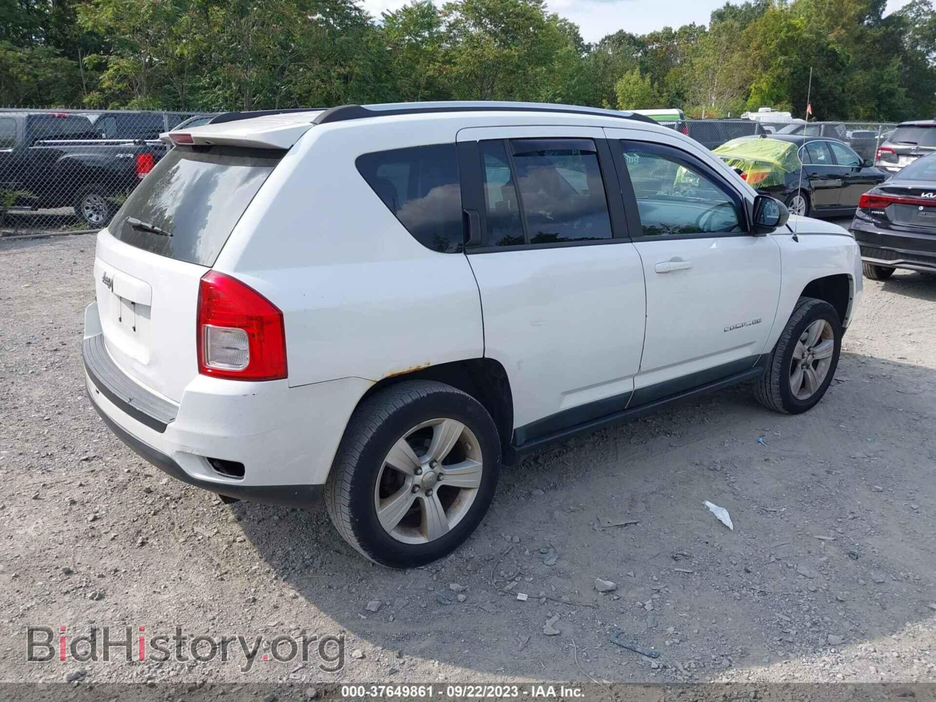 2011 JEEP COMPASS - VIN: 1J4NF1FB6BD281911 - Фото 4