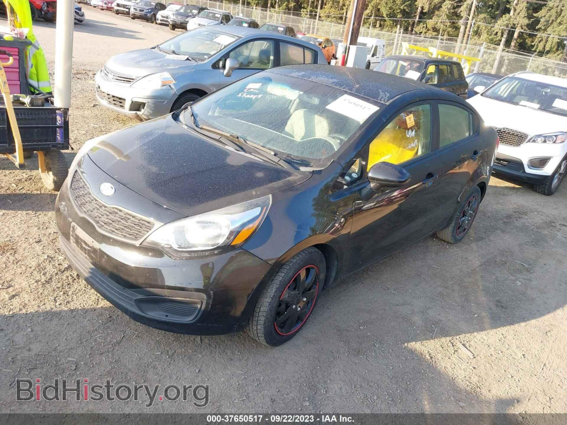 2013 KIA RIO - VIN: KNADM4A35D6111293 - Фото 2