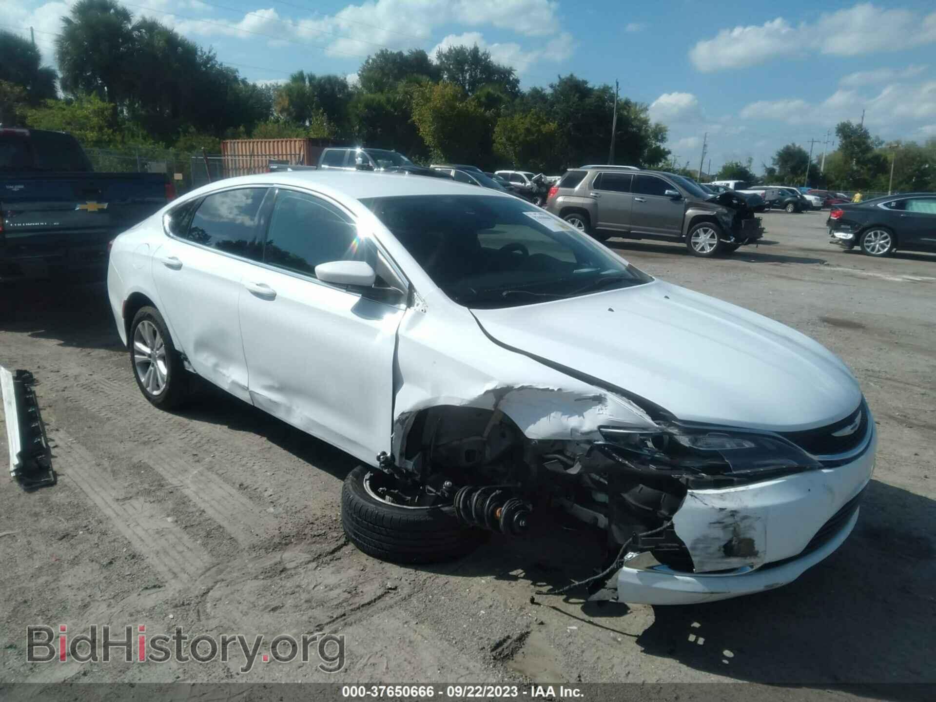 Фотография 1C3CCCAB2FN716629 - CHRYSLER 200 2015