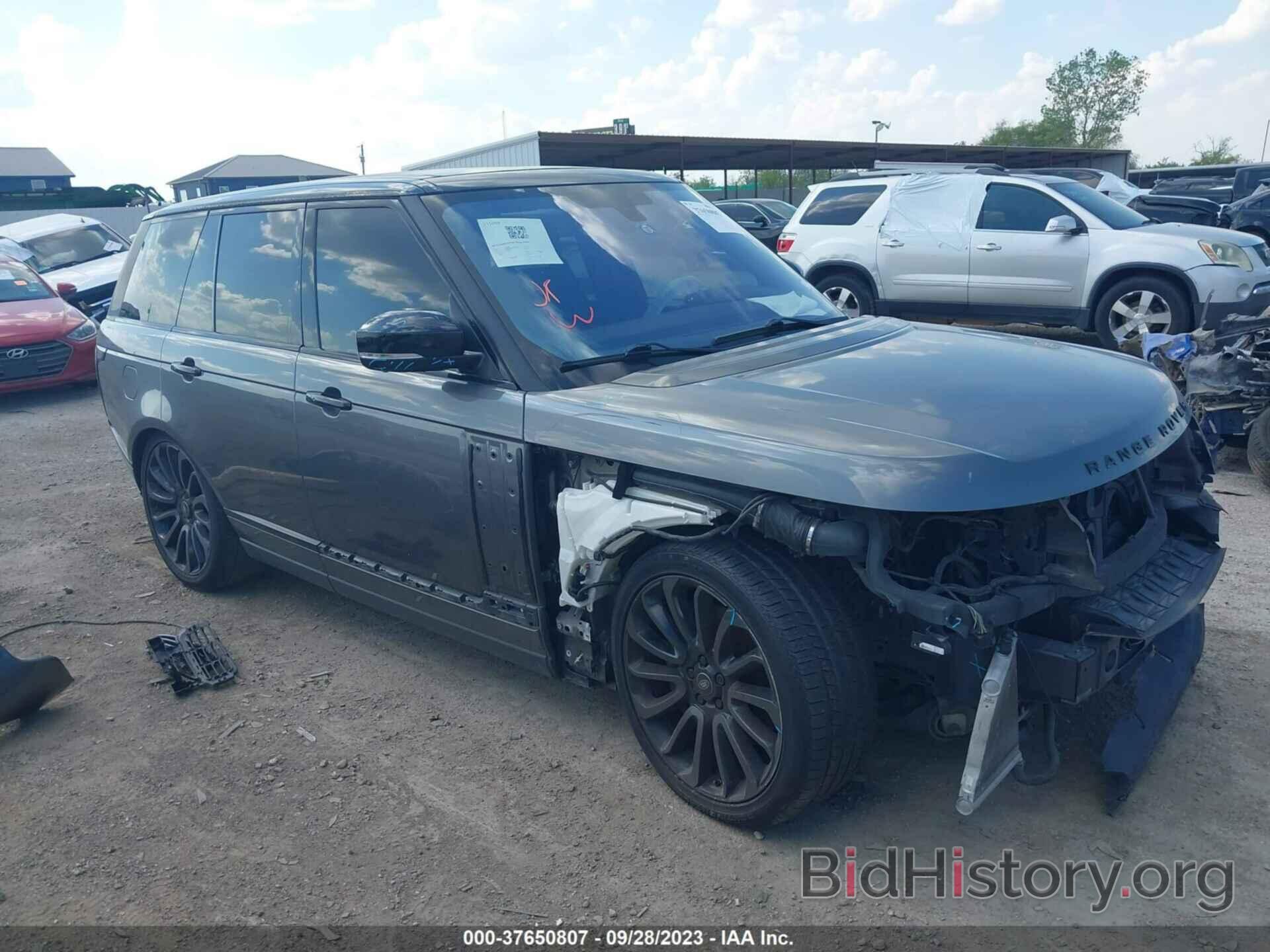 Фотография SALGS2EF4GA259279 - LAND ROVER RANGE ROVER 2016