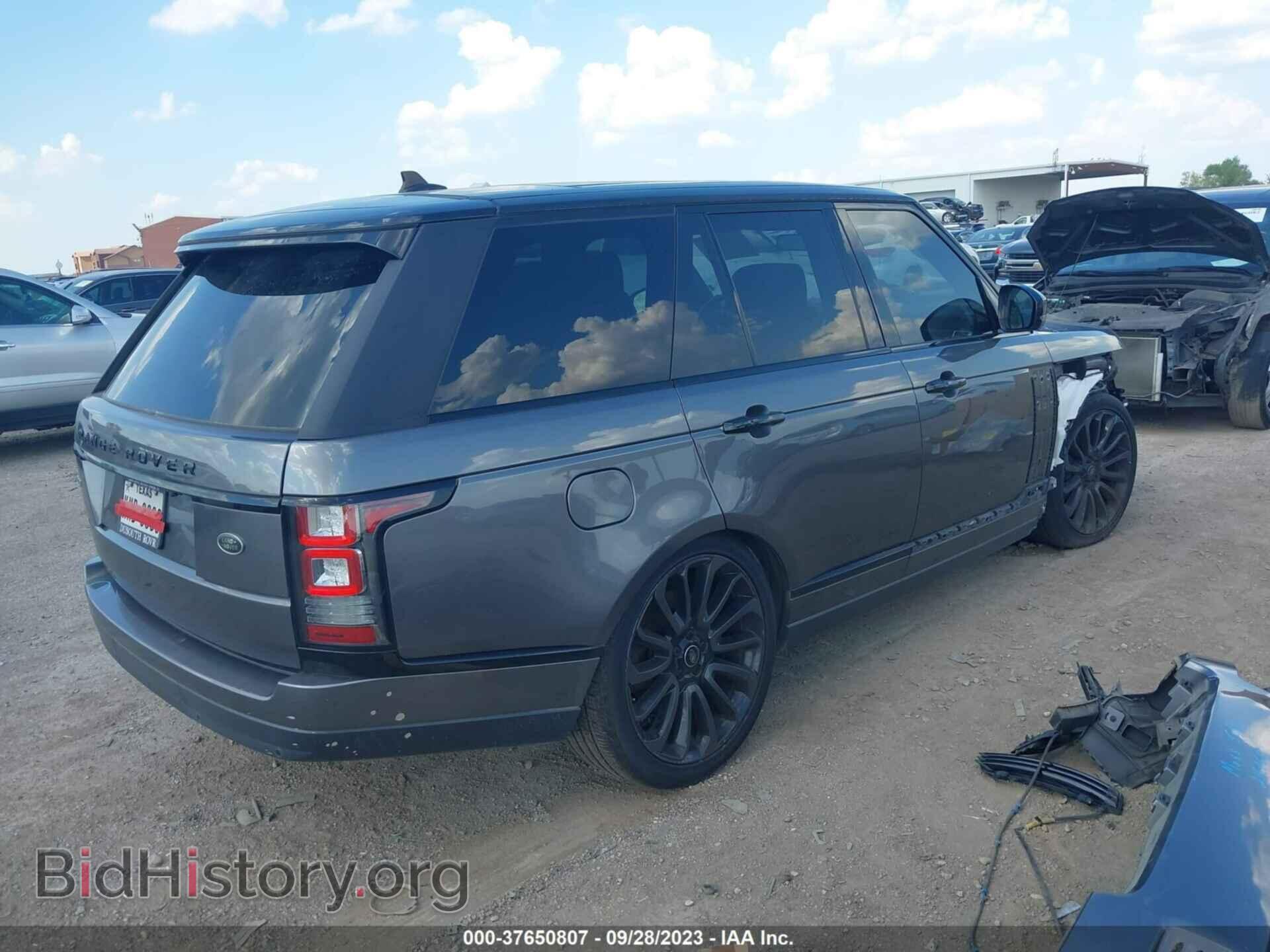 2016 LAND ROVER RANGE ROVER - VIN: SALGS2EF4GA259279 - Фото 4