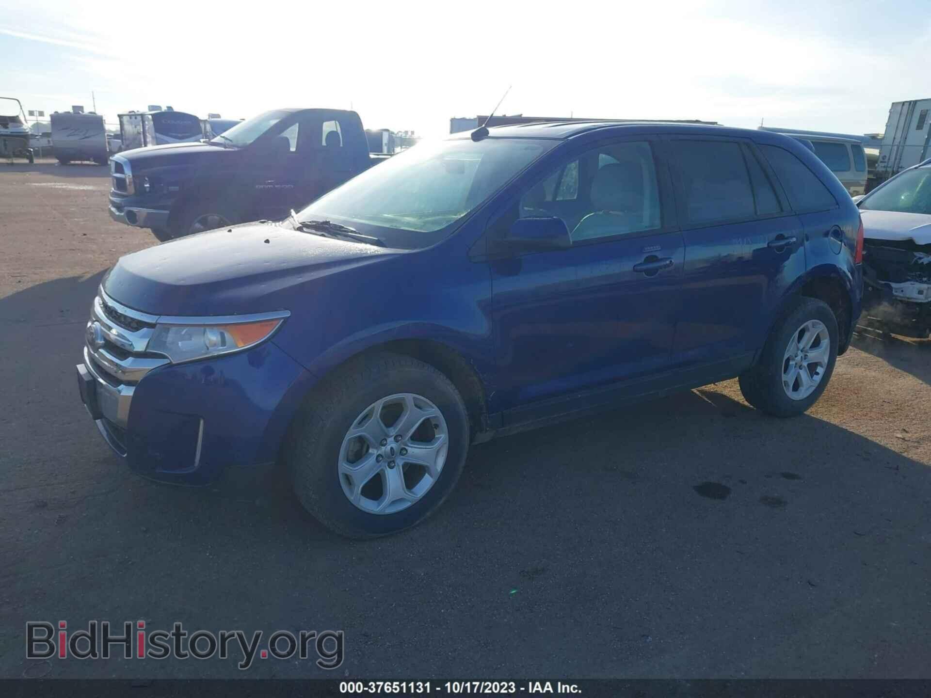 2014 FORD EDGE - VIN: 2FMDK4JC2EBB38863 - Фото 2