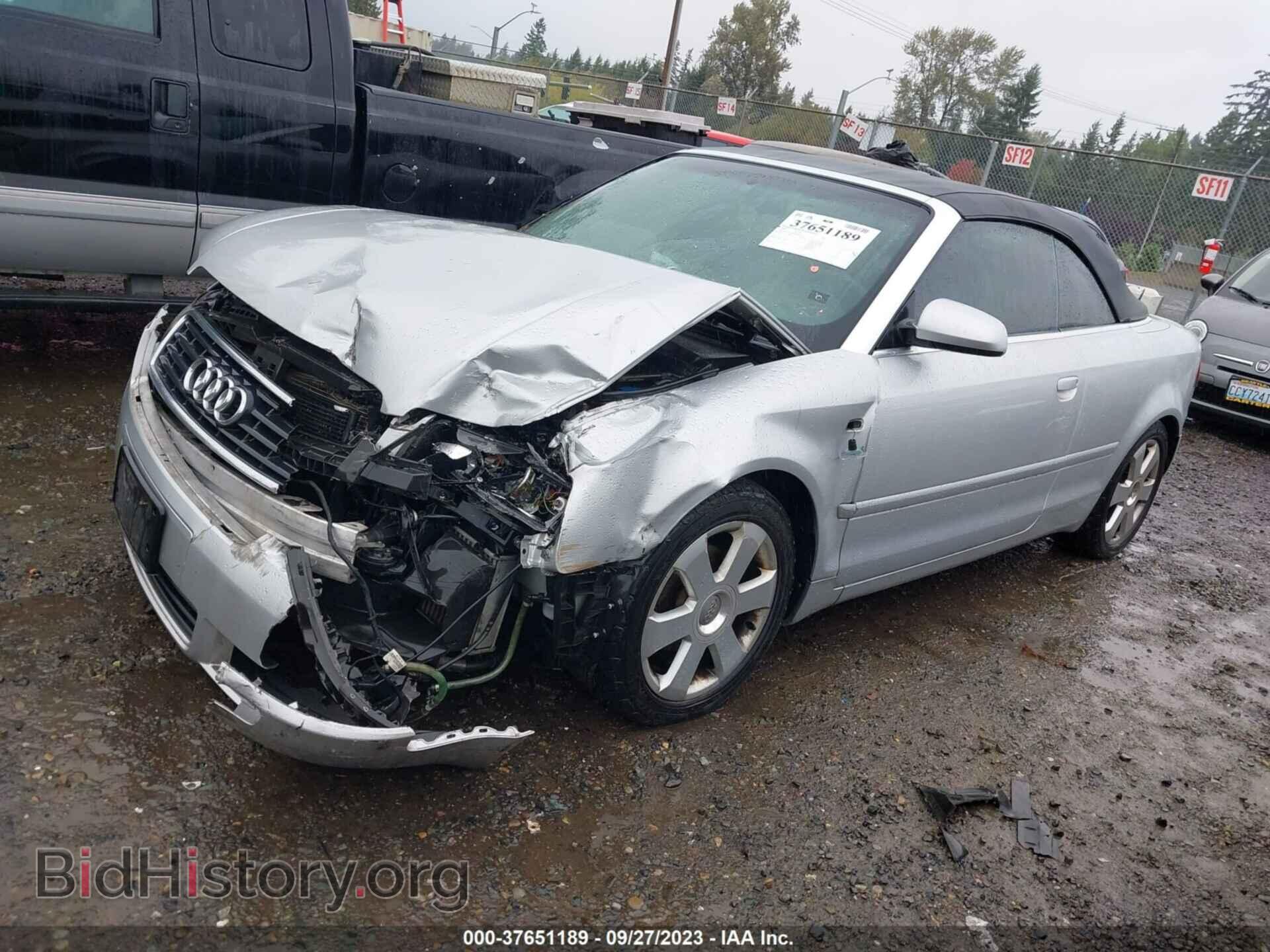 2006 AUDI A4 - VIN: WAUAC48H36K006477 - Фото 2