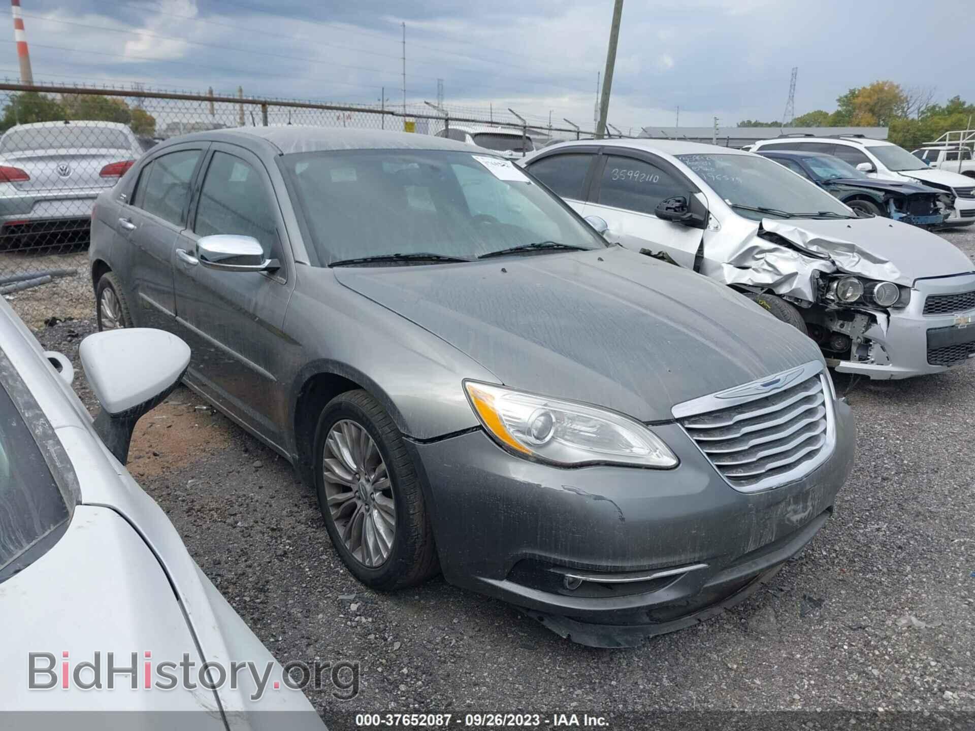 Фотография 1C3CCBCB2CN162687 - CHRYSLER 200 2012