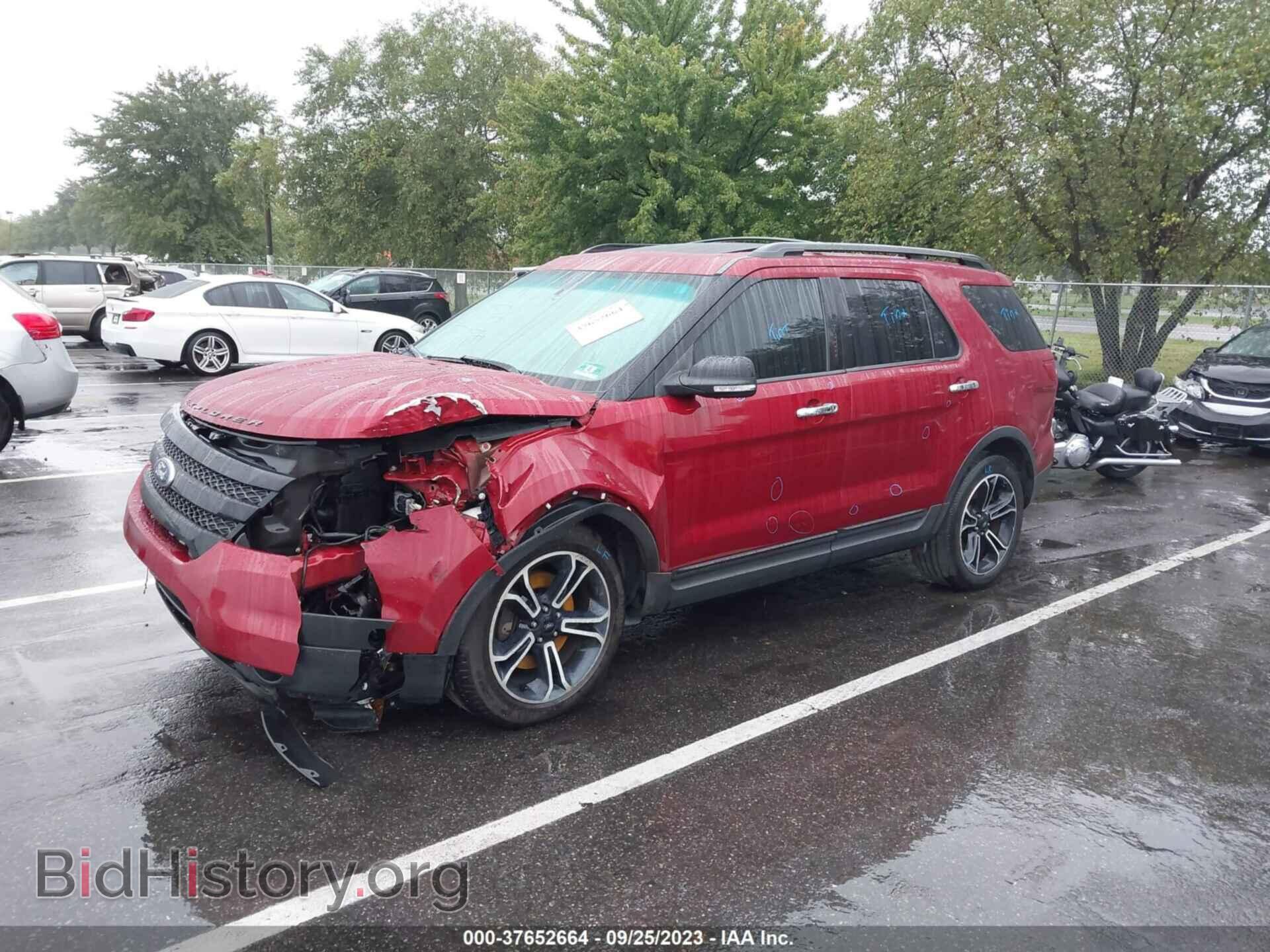 2014 FORD EXPLORER - VIN: 1FM5K8GT2EGB61149 - Фото 2