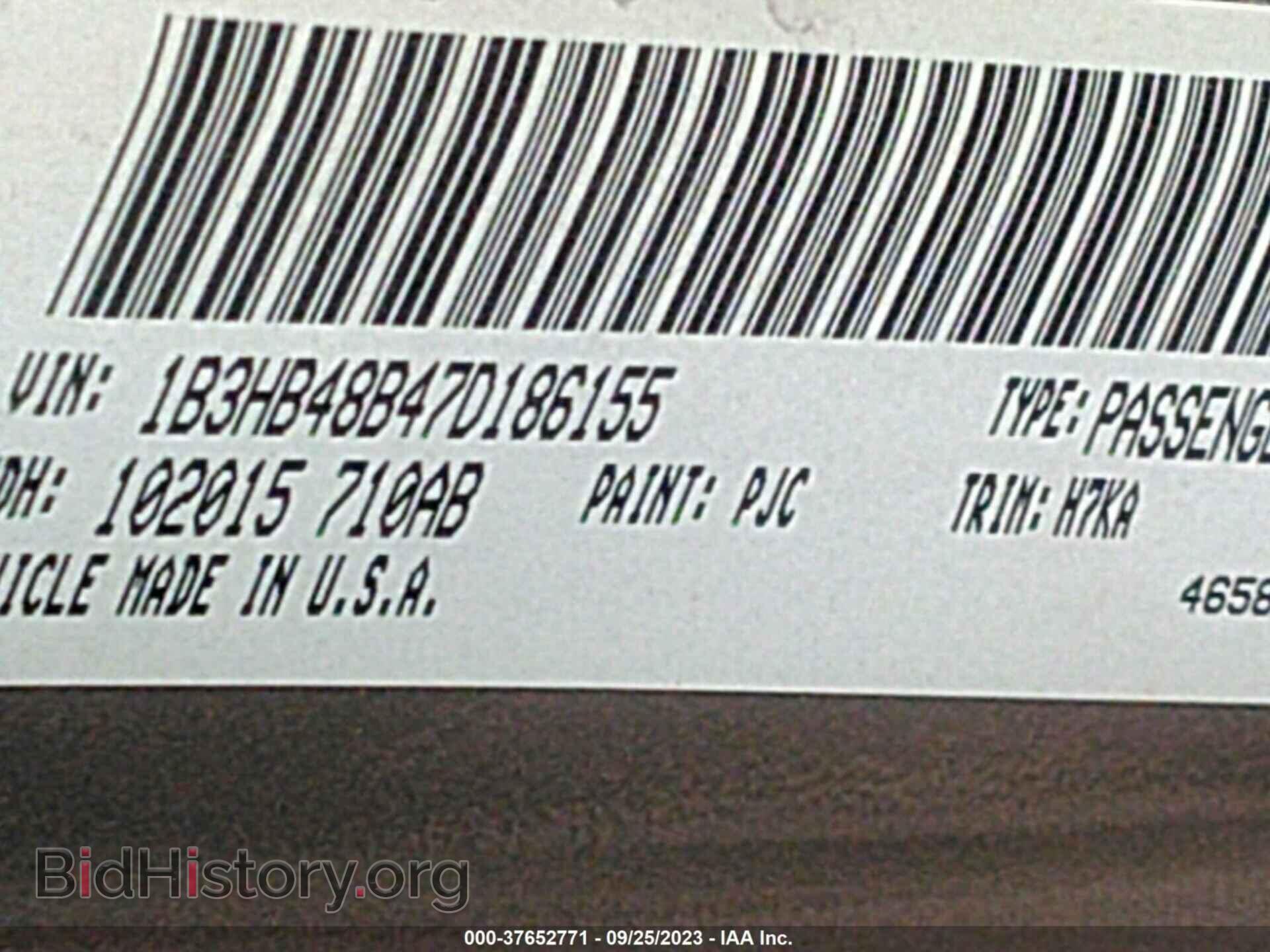 2007 DODGE CALIBER - VIN: 1B3HB48B47D186155 - Фото 9