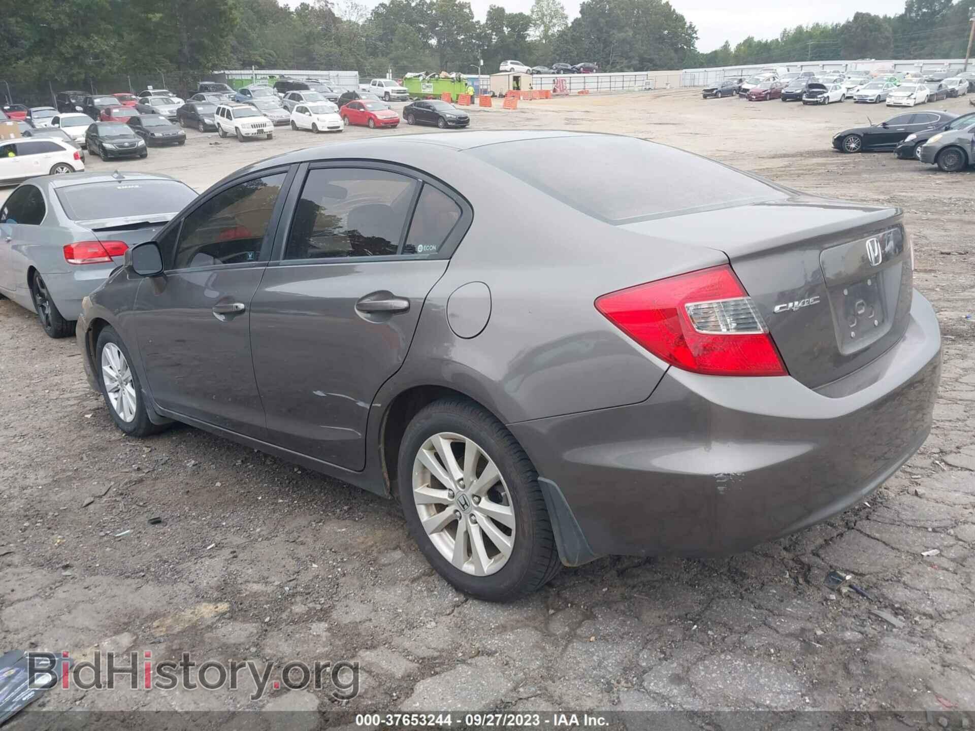 2012 HONDA CIVIC - VIN: 19XFB2F82CE083942 - Фото 3