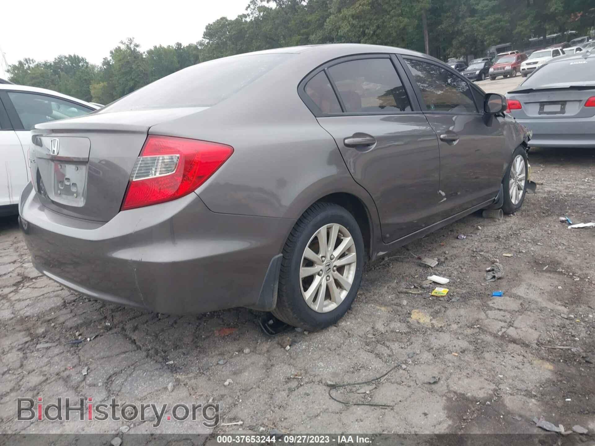 2012 HONDA CIVIC - VIN: 19XFB2F82CE083942 - Фото 4