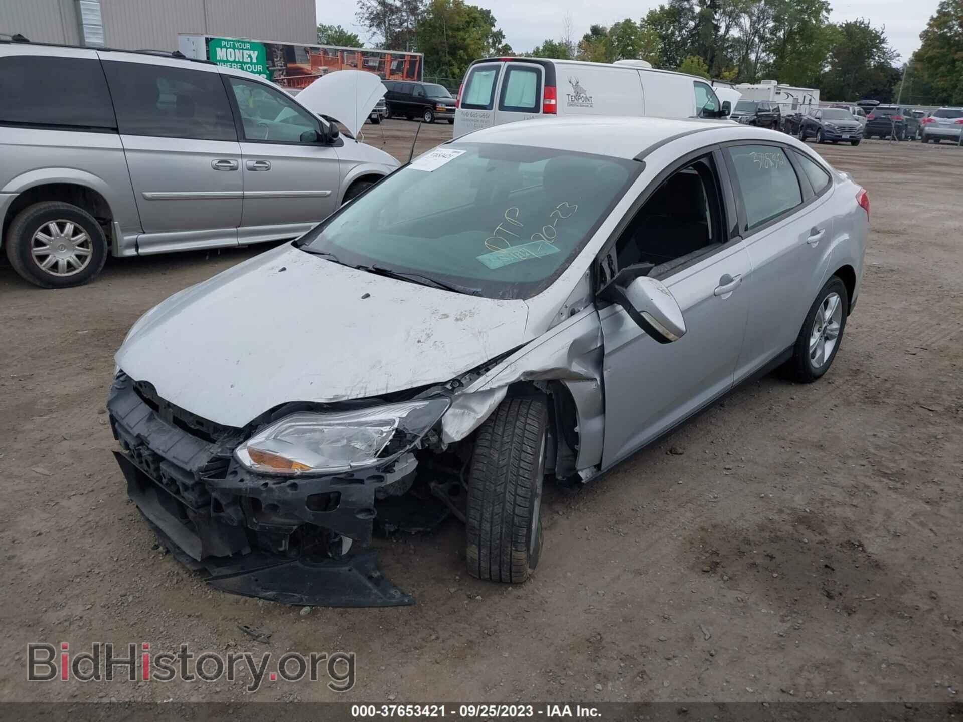 2013 FORD FOCUS - VIN: 1FADP3F24DL306295 - Фото 2