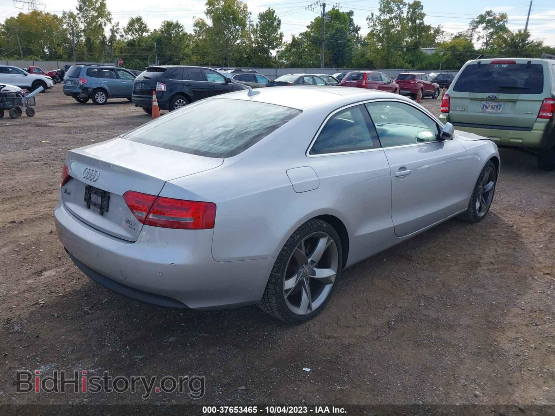 2012 AUDI A5 - VIN: WAULFAFR7CA001634 - Фото 4