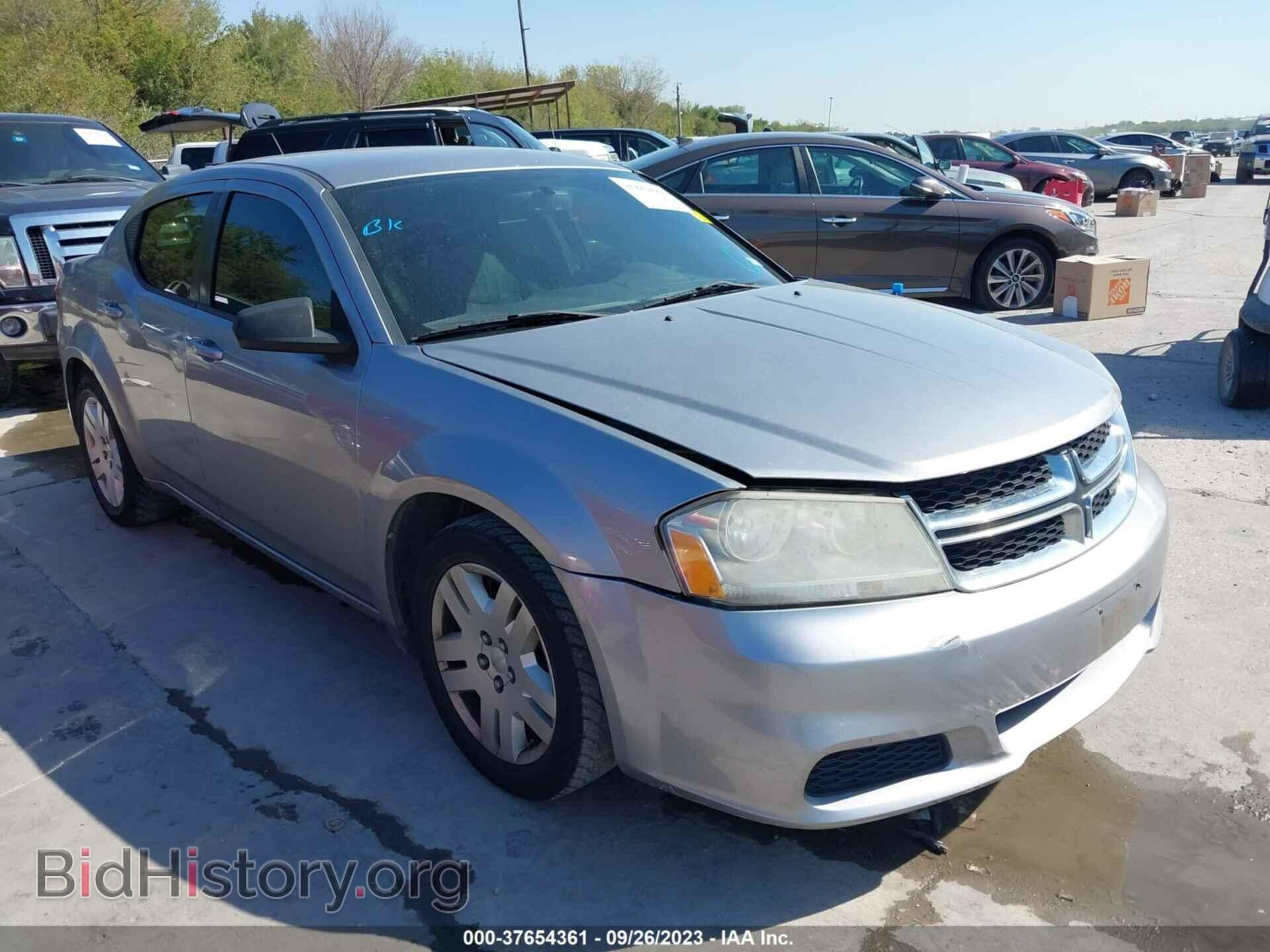 Фотография 1C3CDZAB2DN630363 - DODGE AVENGER 2013