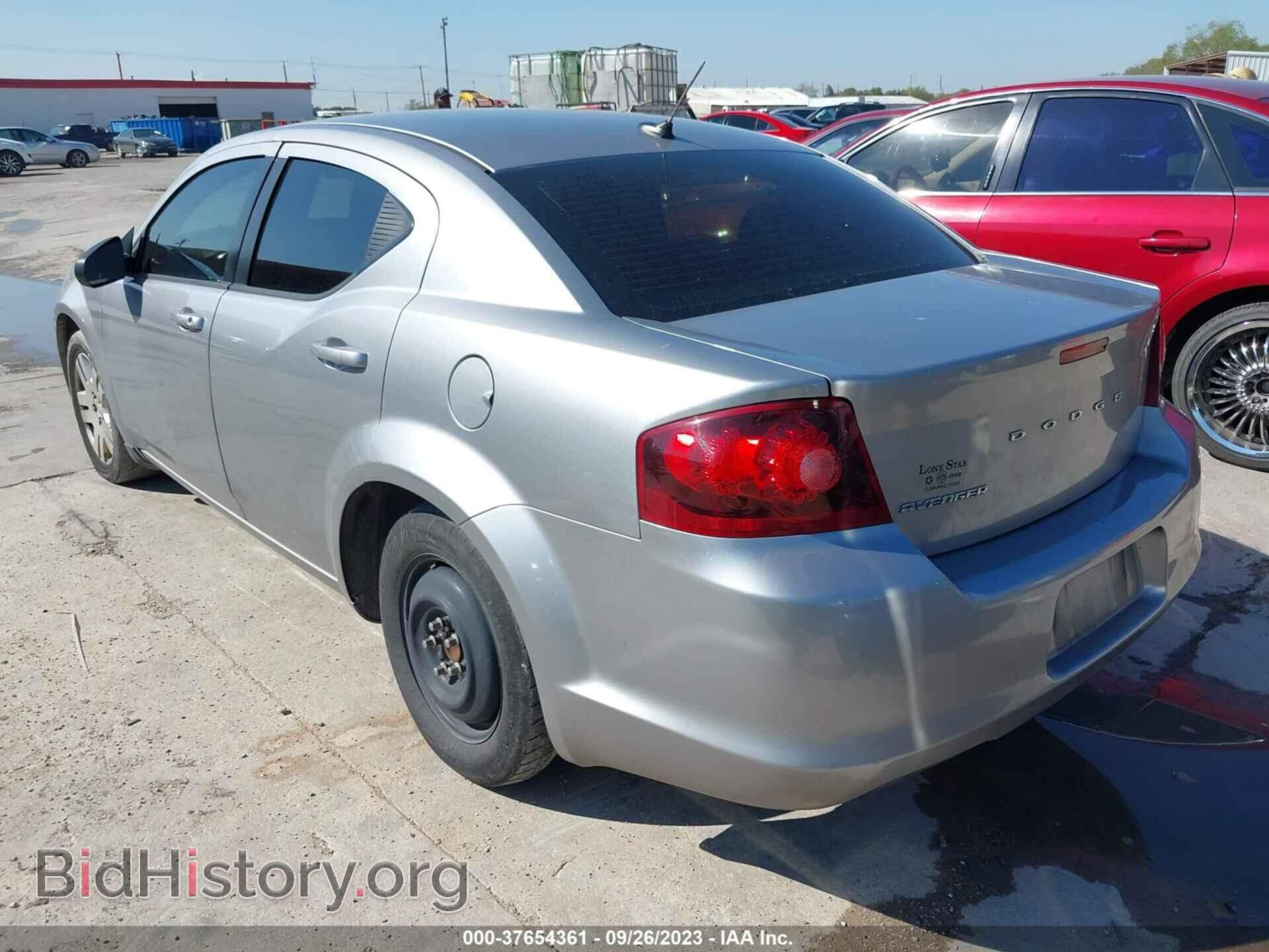 2013 DODGE AVENGER - VIN: 1C3CDZAB2DN630363 - Фото 3