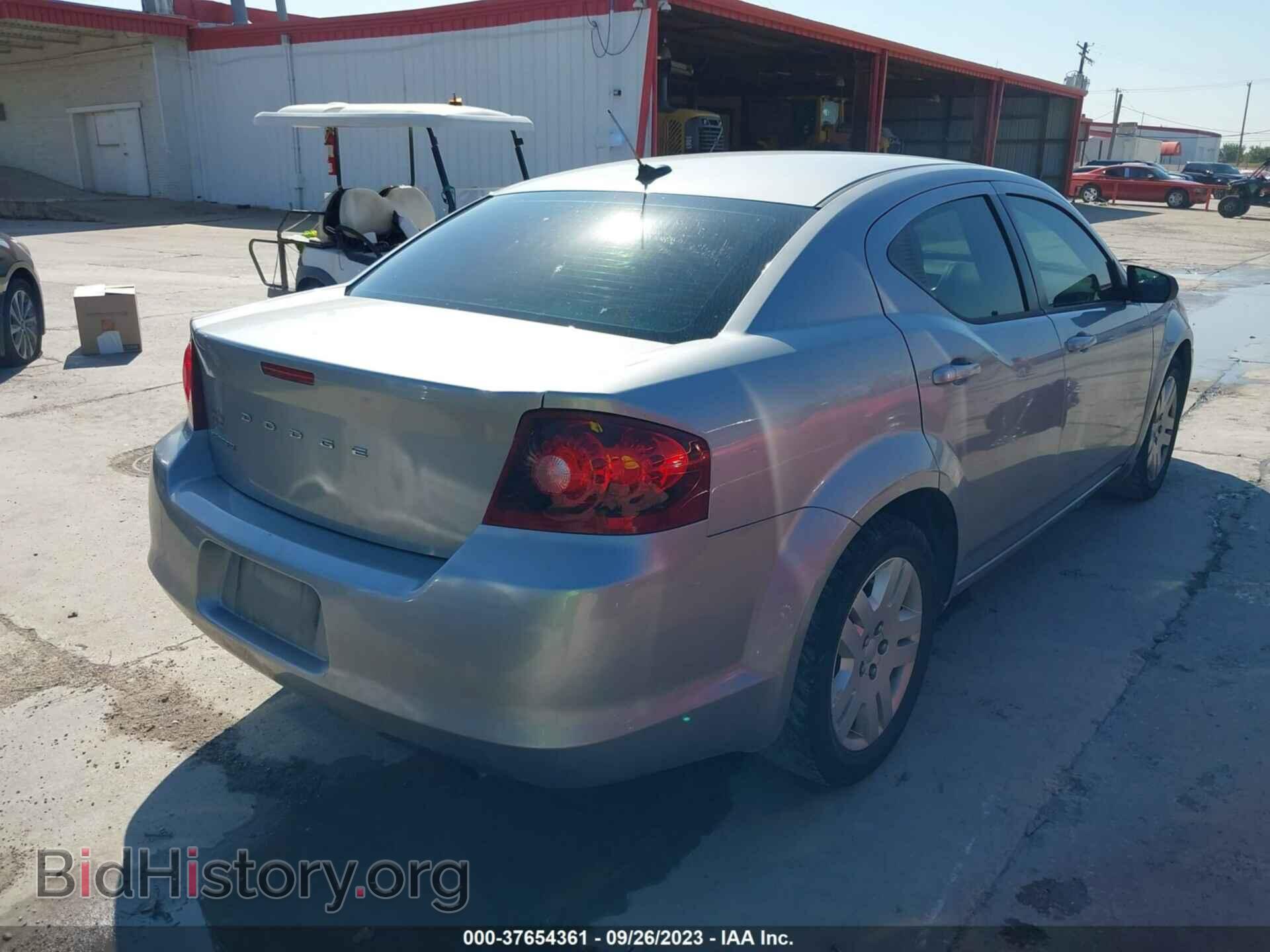 2013 DODGE AVENGER - VIN: 1C3CDZAB2DN630363 - Фото 4