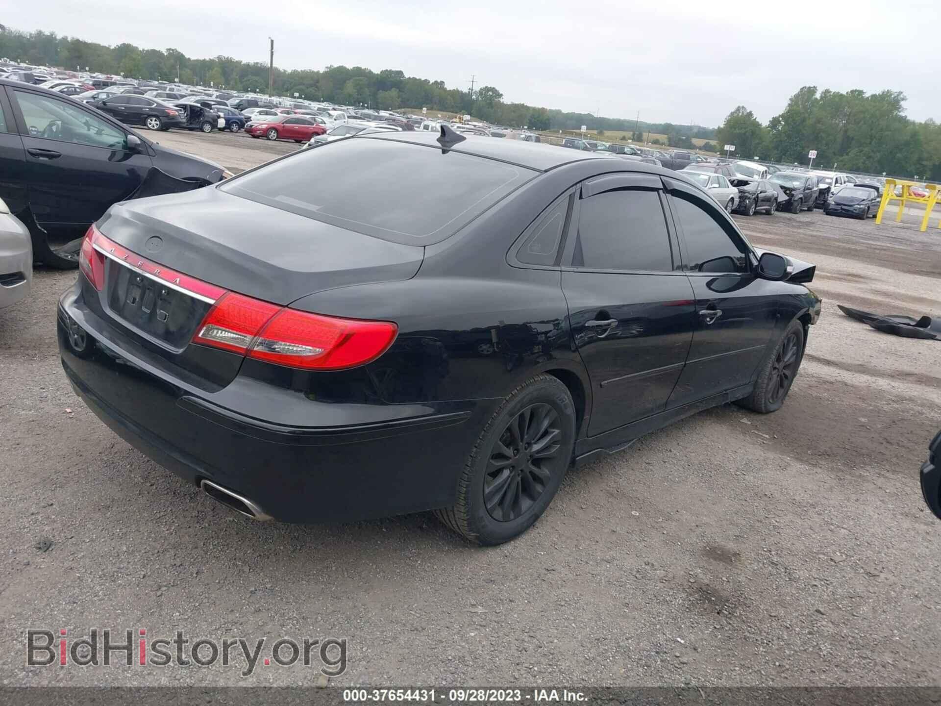 2011 HYUNDAI AZERA - VIN: KMHFC4DF6BA552652 - Фото 4