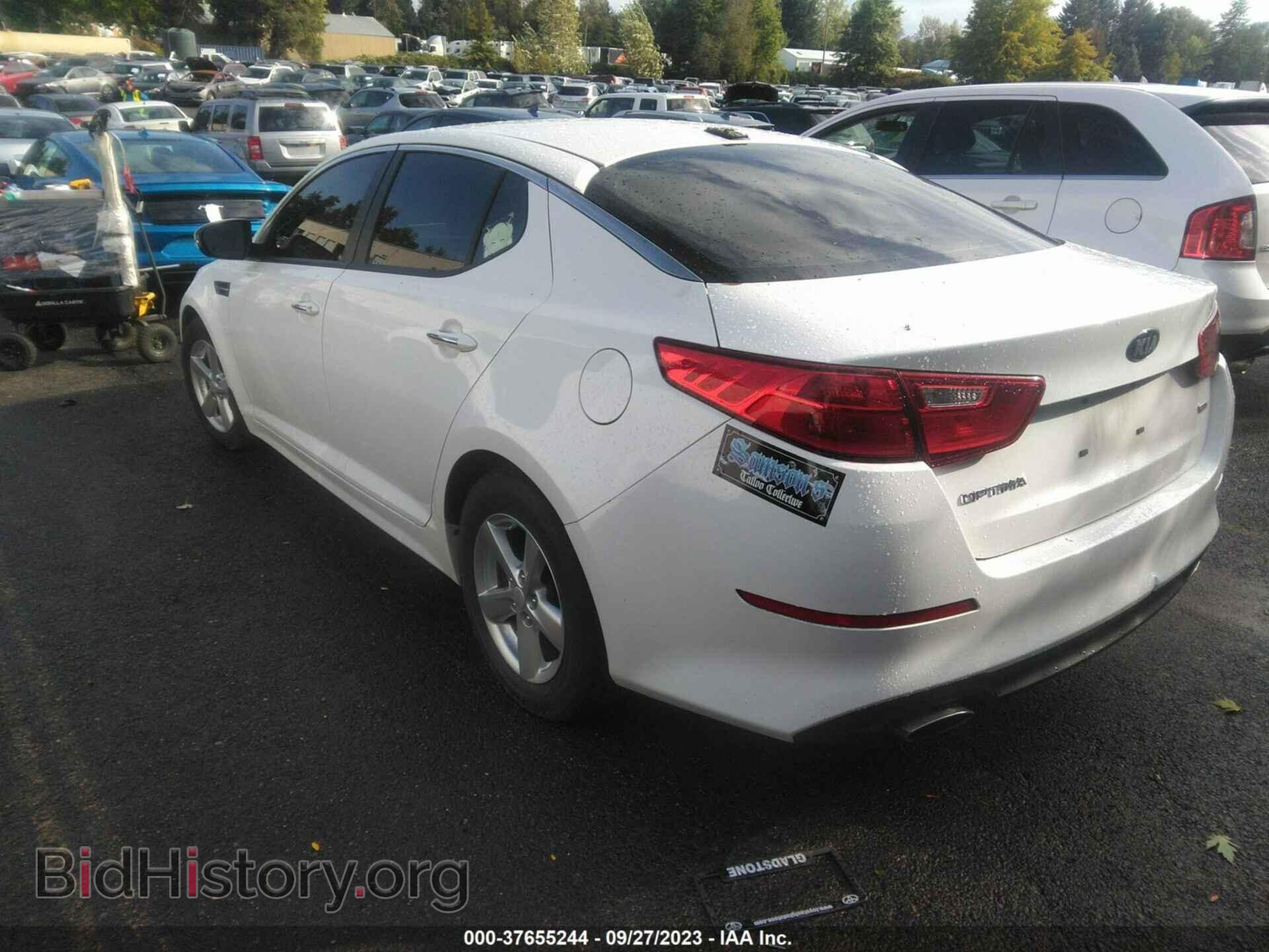 2015 KIA OPTIMA - VIN: KNAGM4A75F5635374 - Фото 3