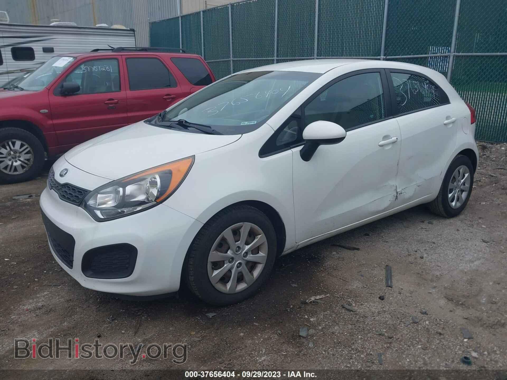 2014 KIA RIO - VIN: KNADM5A30E6410746 - Фото 2