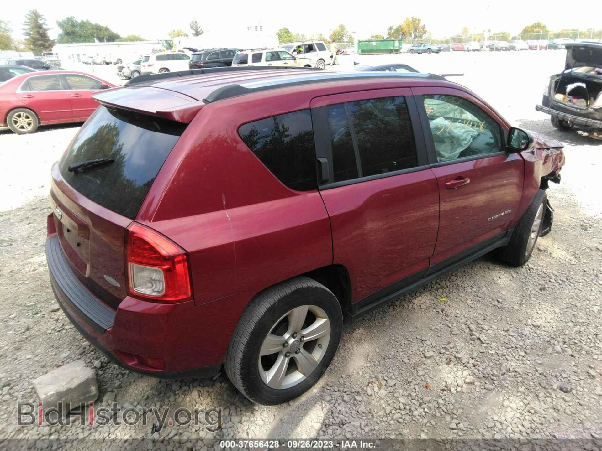 2012 JEEP COMPASS - VIN: 1C4NJCEB5CD685348 - Фото 4