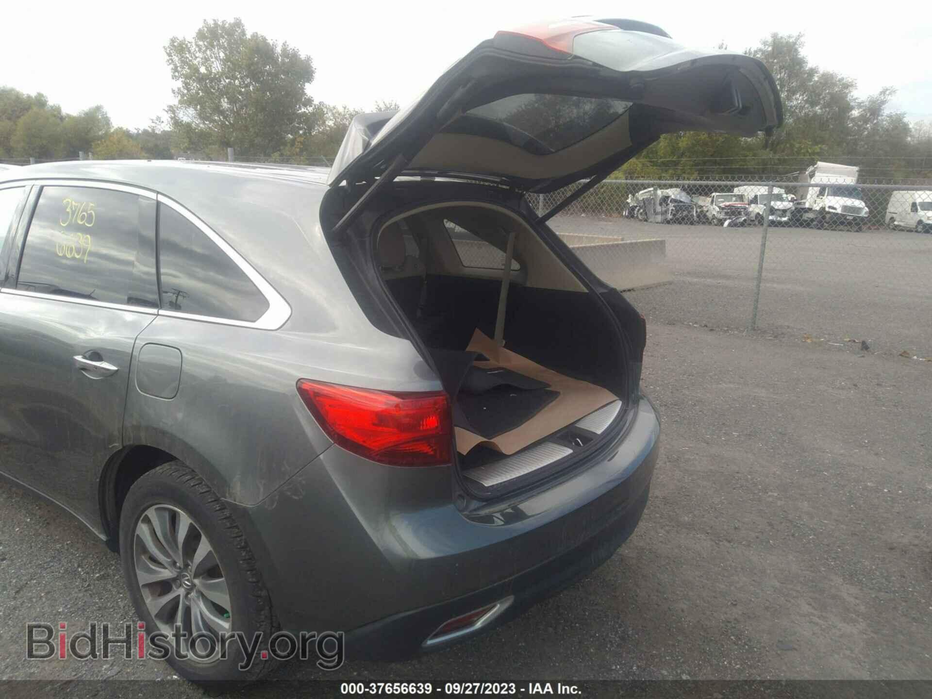 2014 ACURA MDX - VIN: 5FRYD4H48EB019666 - Фото 3