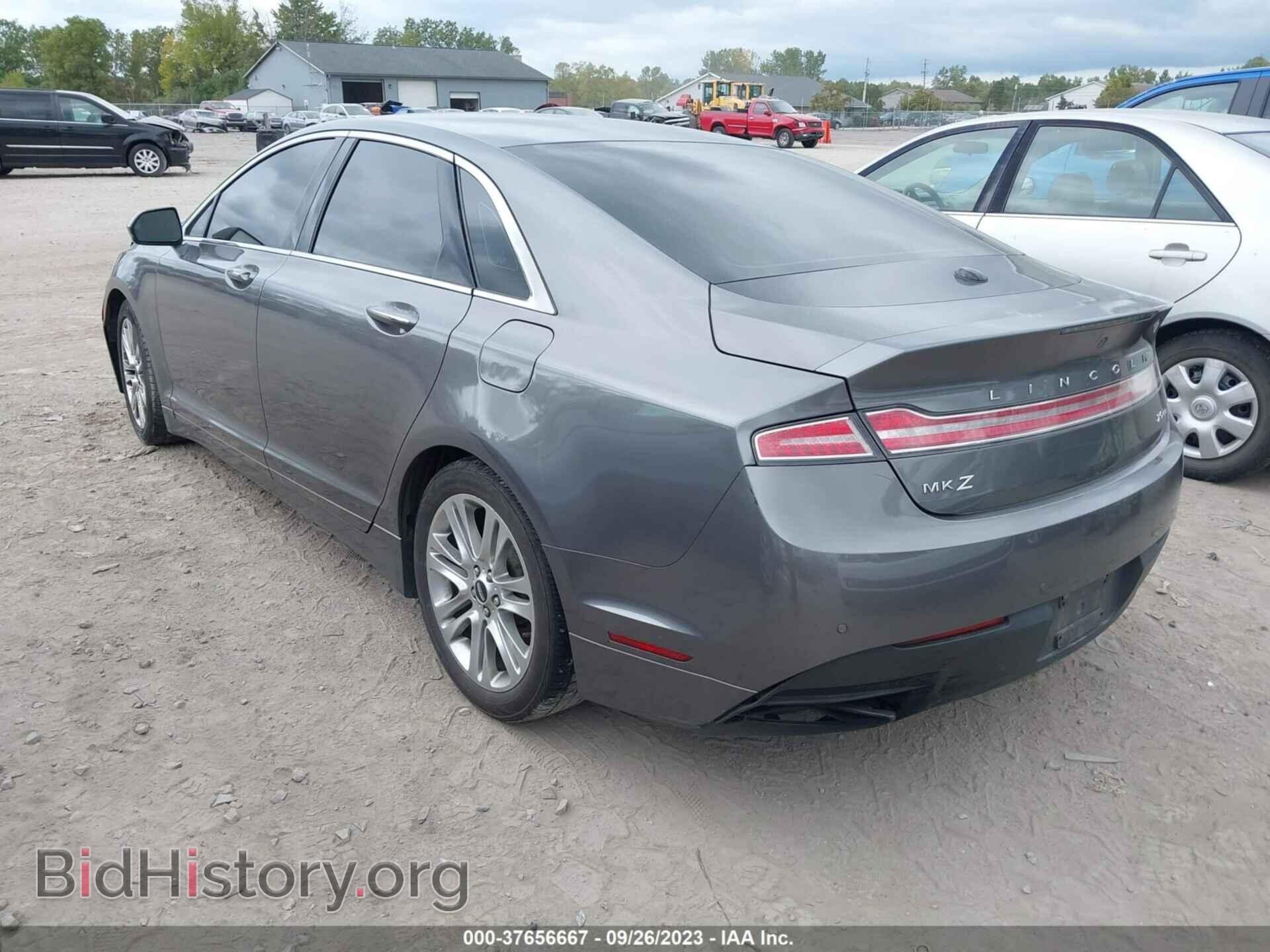 2014 LINCOLN MKZ - VIN: 3LN6L2G9XER824091 - Фото 3