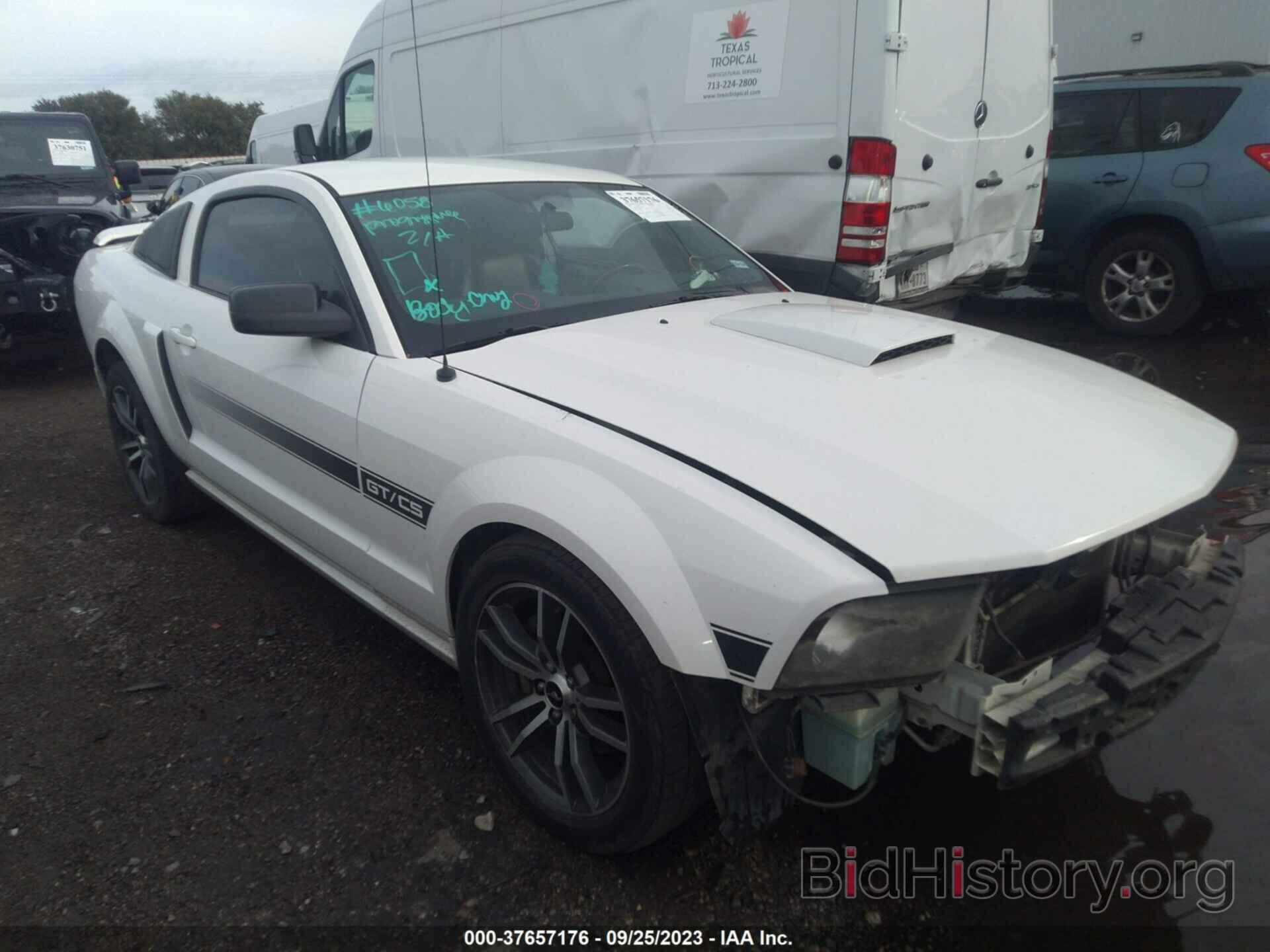 Photo 1ZVFT82H475321150 - FORD MUSTANG 2007