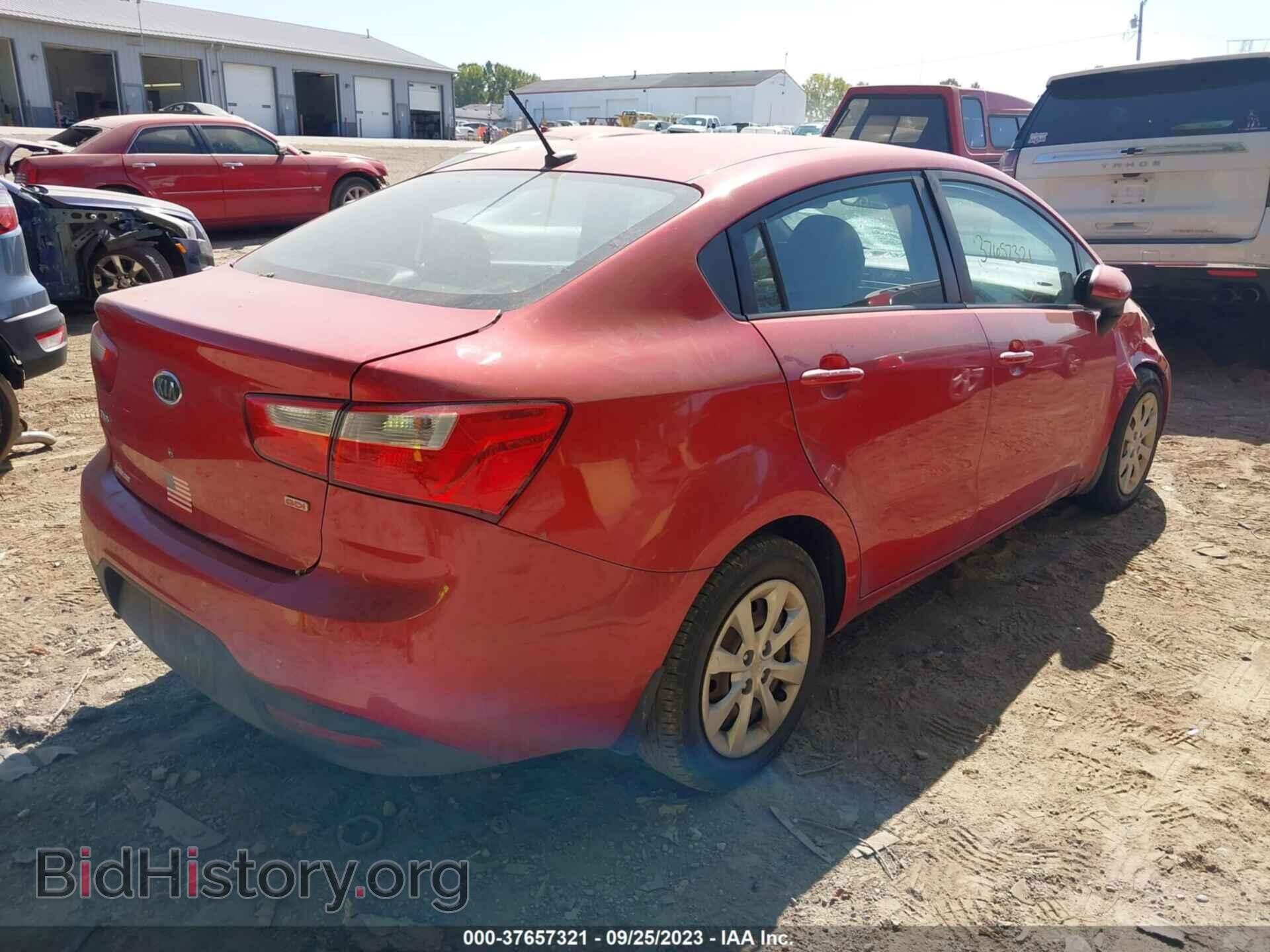2012 KIA RIO - VIN: KNADM4A36C6094003 - Фото 4