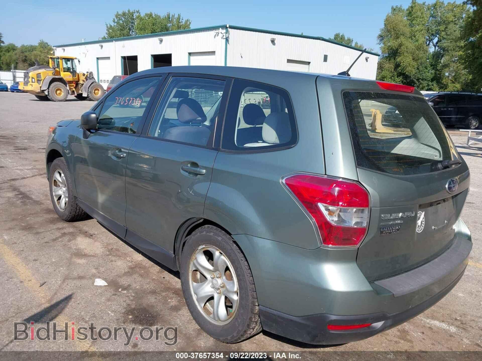 2014 SUBARU FORESTER - VIN: JF2SJAAC6EH454302 - Фото 3