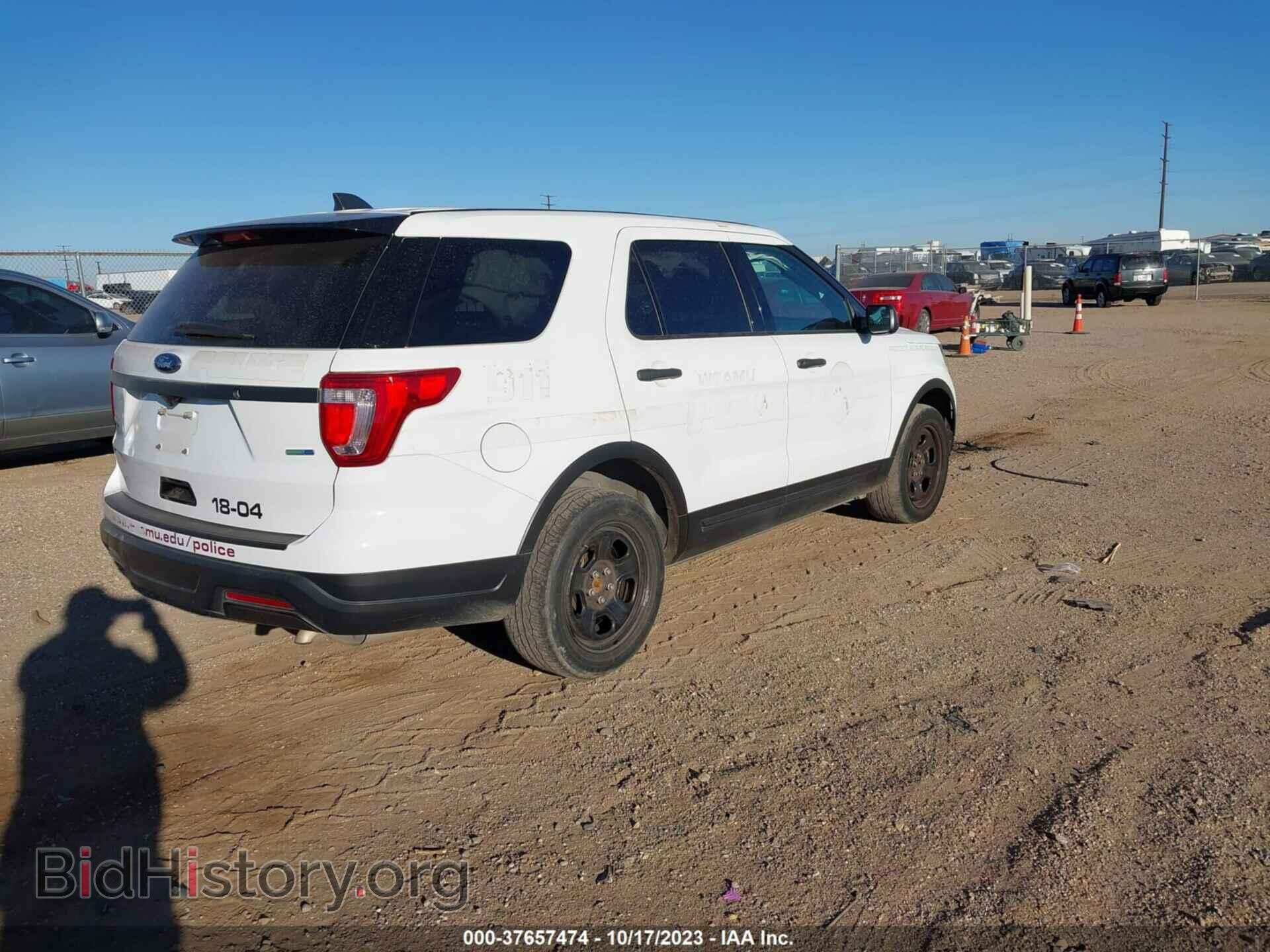 2018 FORD POLICE INTERCEPTOR - VIN: 1FM5K8AR1JGB68925 - Фото 4