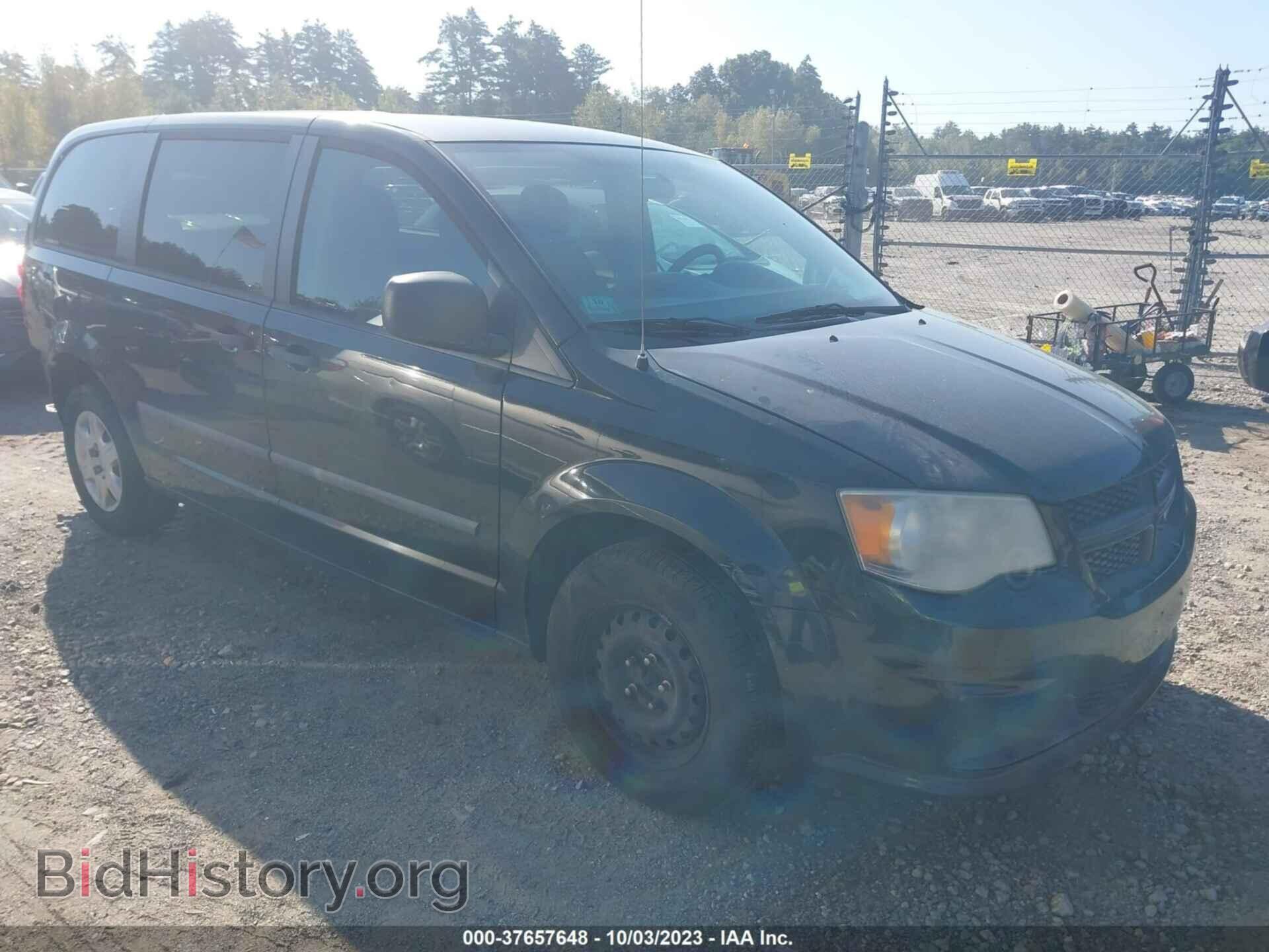 Фотография 2C4RDGAGXCR155634 - RAM CARGO VAN 2012