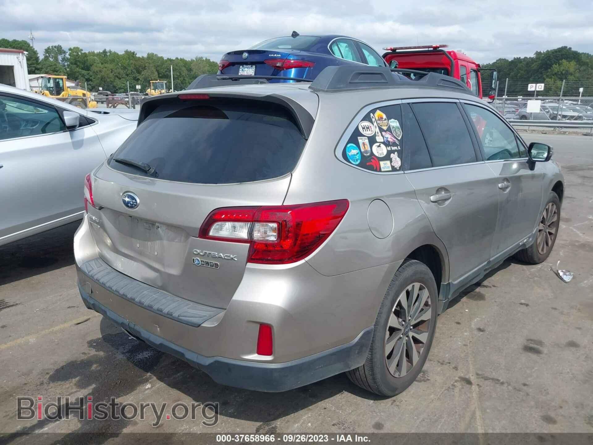 2015 SUBARU OUTBACK - VIN: 4S4BSBLC3F3217808 - Фото 4