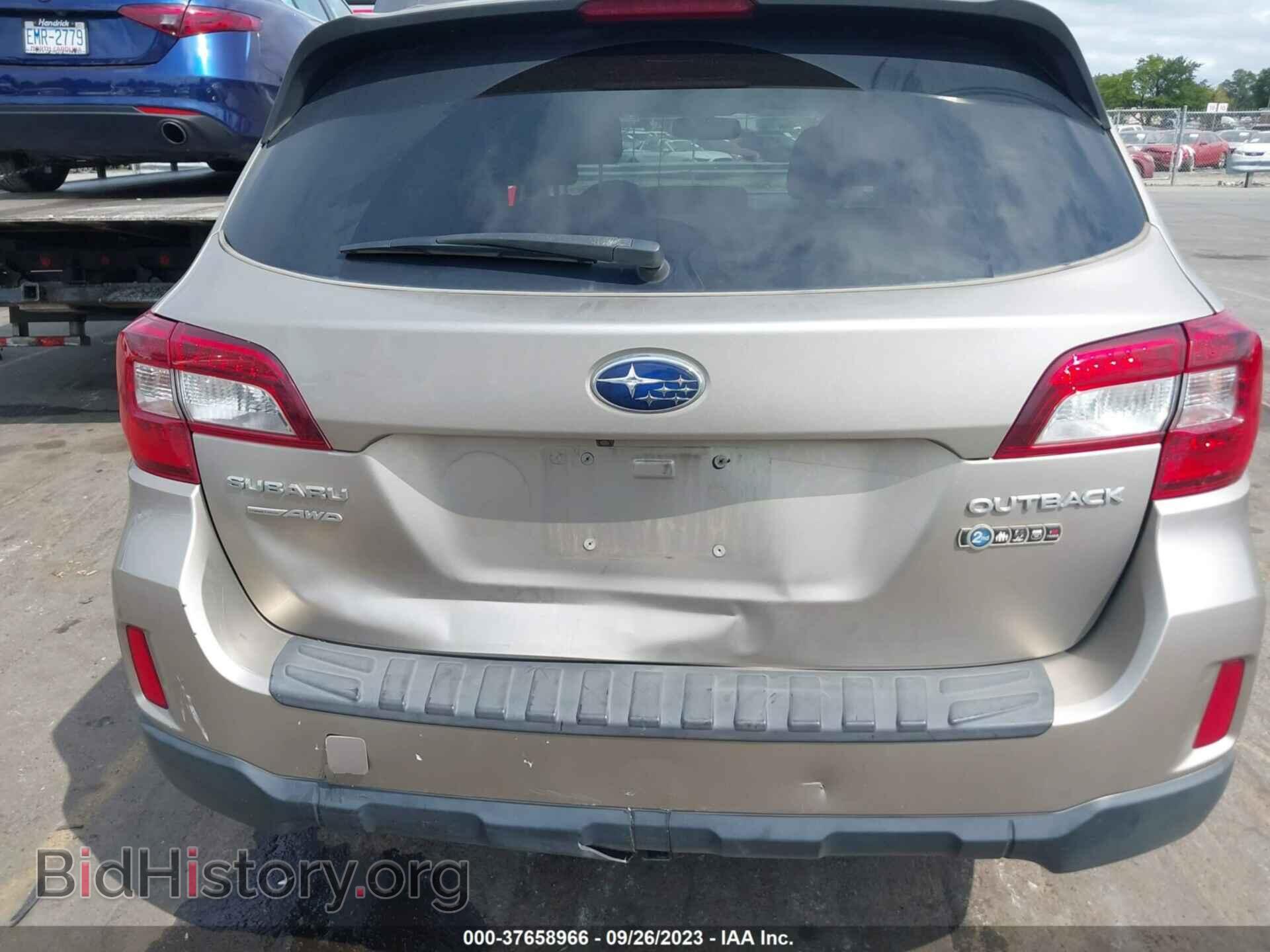 2015 SUBARU OUTBACK - VIN: 4S4BSBLC3F3217808 - Фото 6