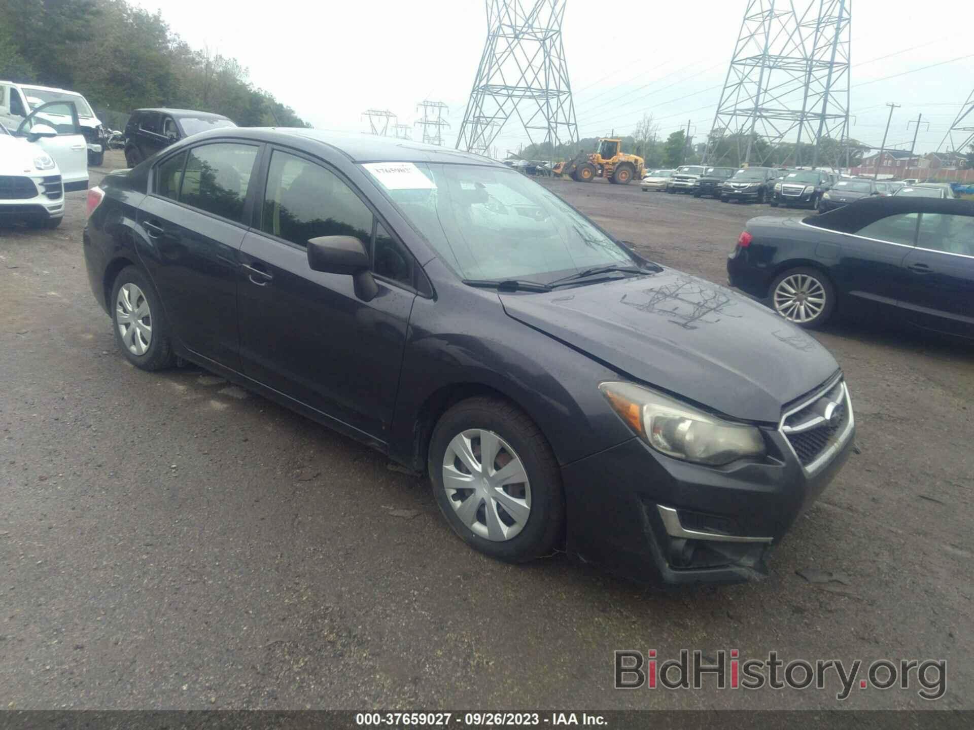 Photo JF1GJAA6XFH007722 - SUBARU IMPREZA SEDAN 2015