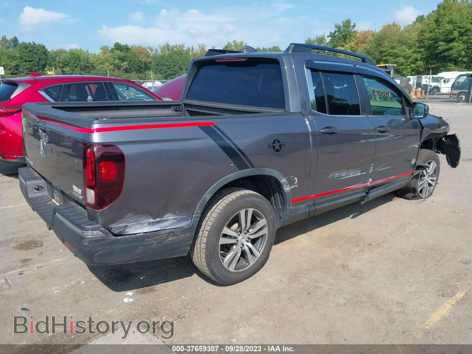 2017 HONDA RIDGELINE - VIN: 5FPYK3F49HB031017 - Фото 4