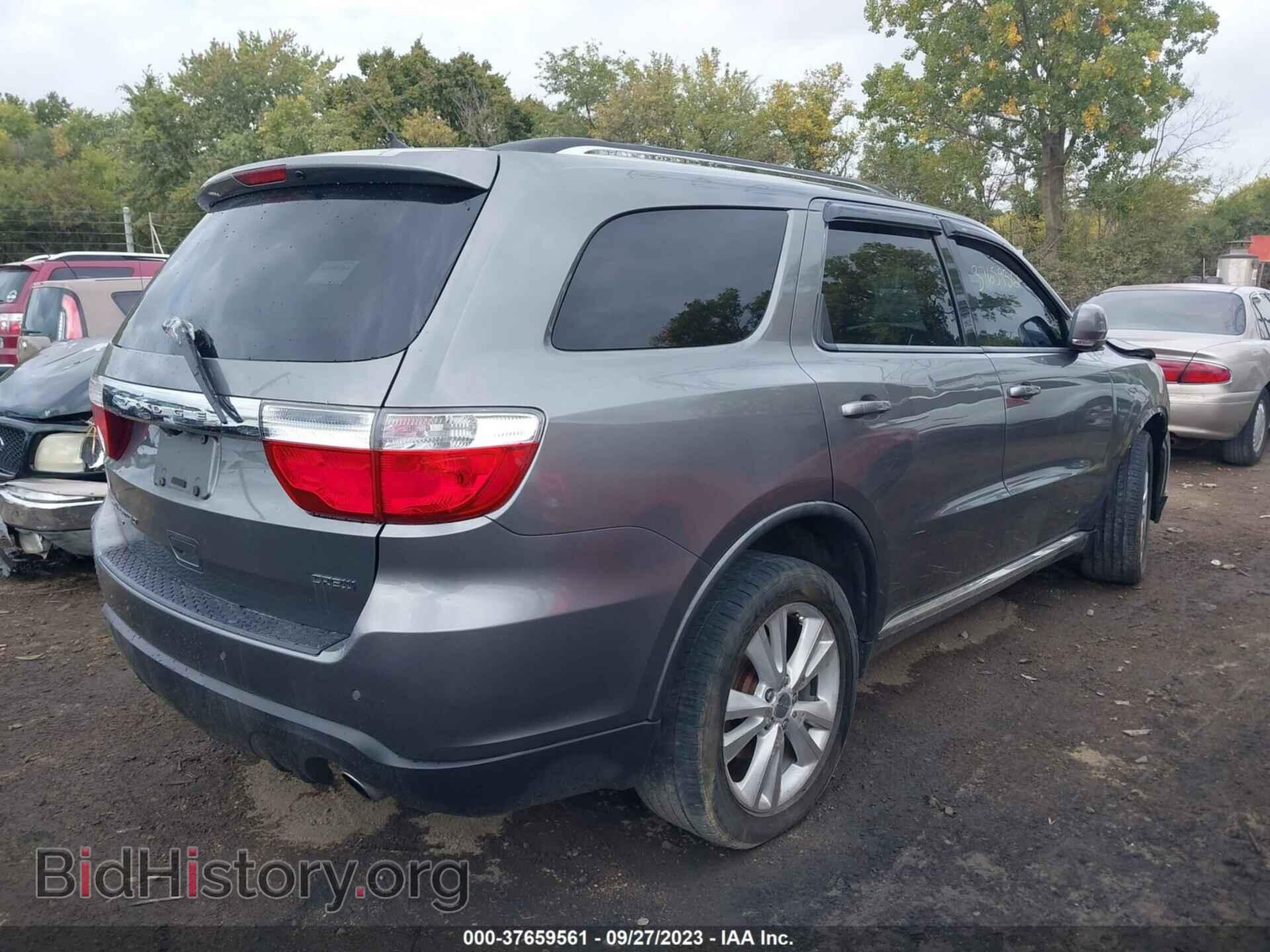 2012 DODGE DURANGO - VIN: 1C4SDJDT5CC205727 - Фото 4