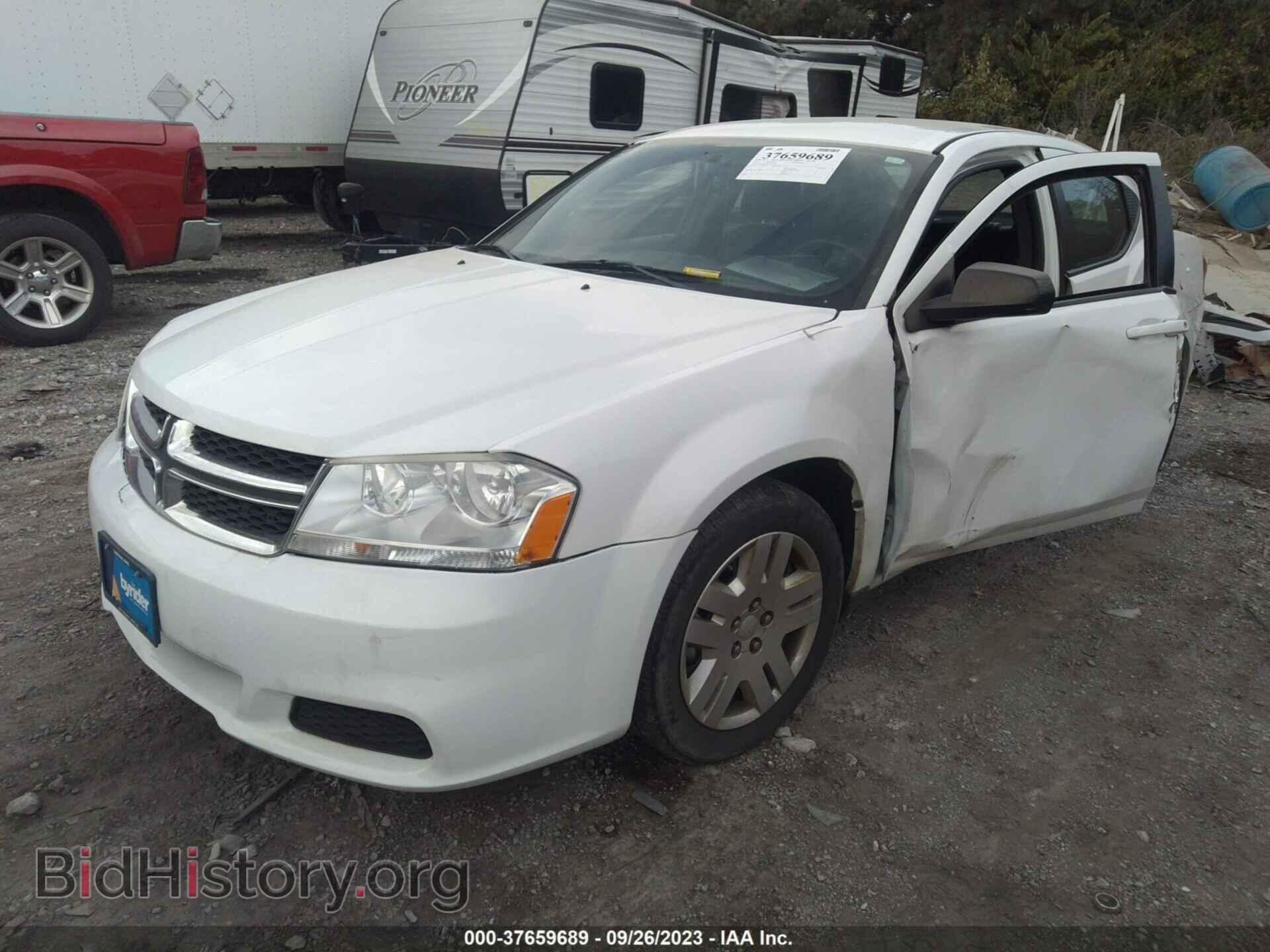 2014 DODGE AVENGER - VIN: 1C3CDZABXEN183069 - Фото 2