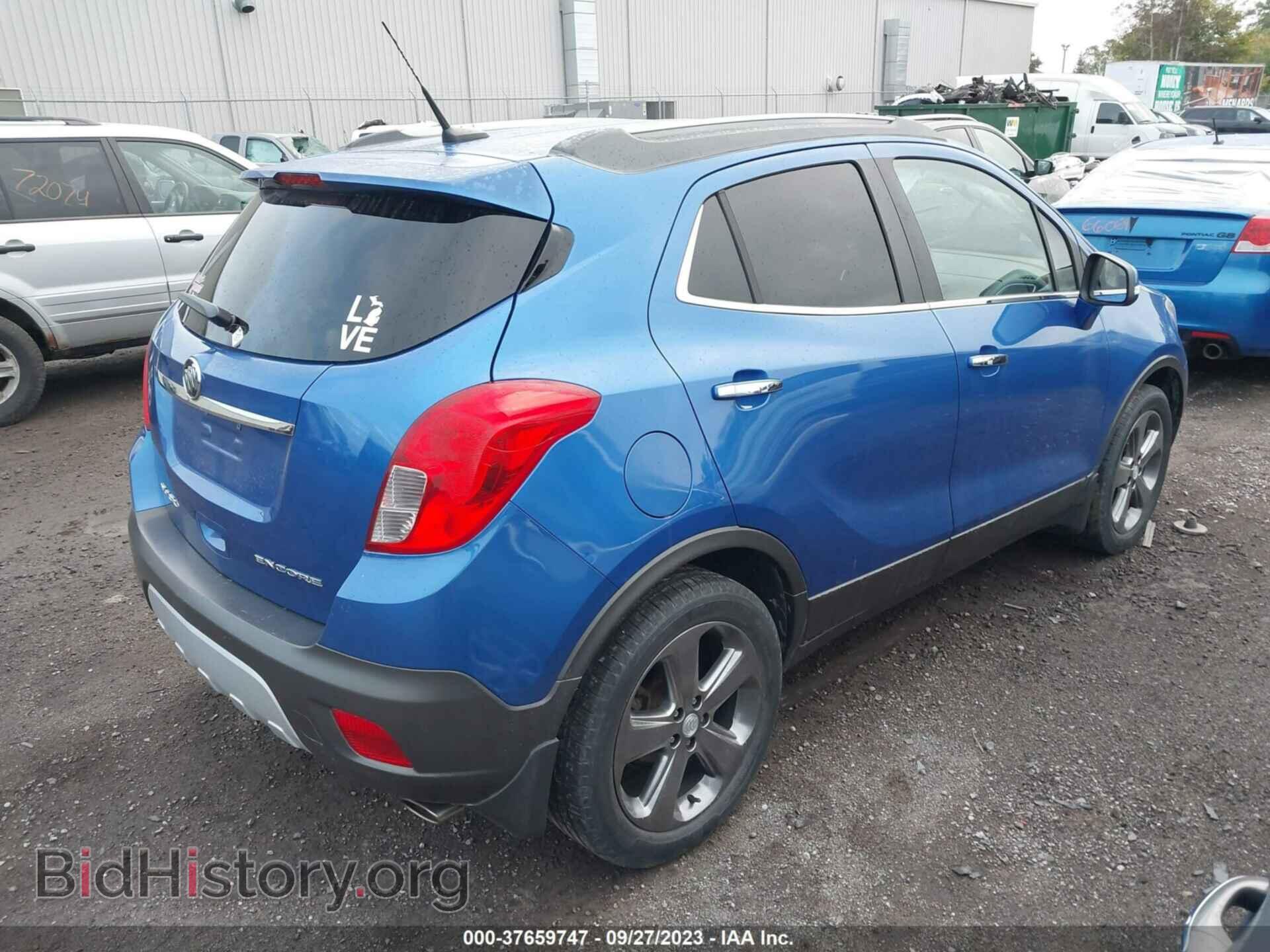 2014 BUICK ENCORE - VIN: KL4CJBSB3EB662262 - Фото 4