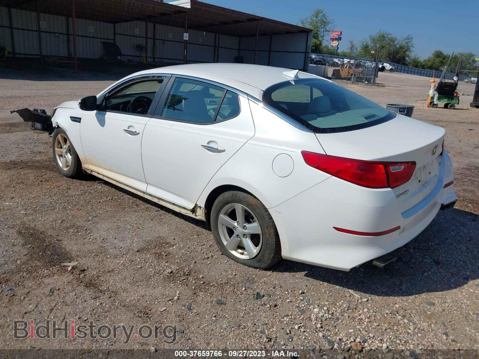 2015 KIA OPTIMA - VIN: KNAGM4A72F5622694 - Photo 3