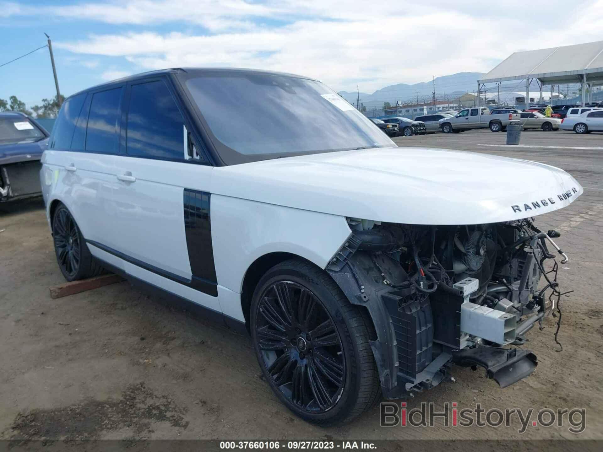 Photo SALGS2RE7KA522665 - LAND ROVER RANGE ROVER 2019