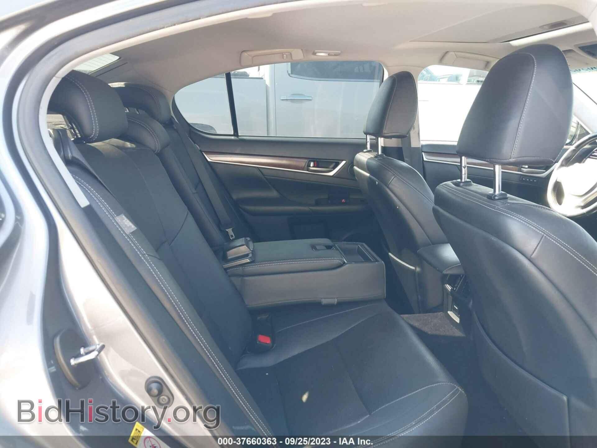 2013 LEXUS GS 350 - VIN: JTHBE1BL2D5003366 - Фото 8