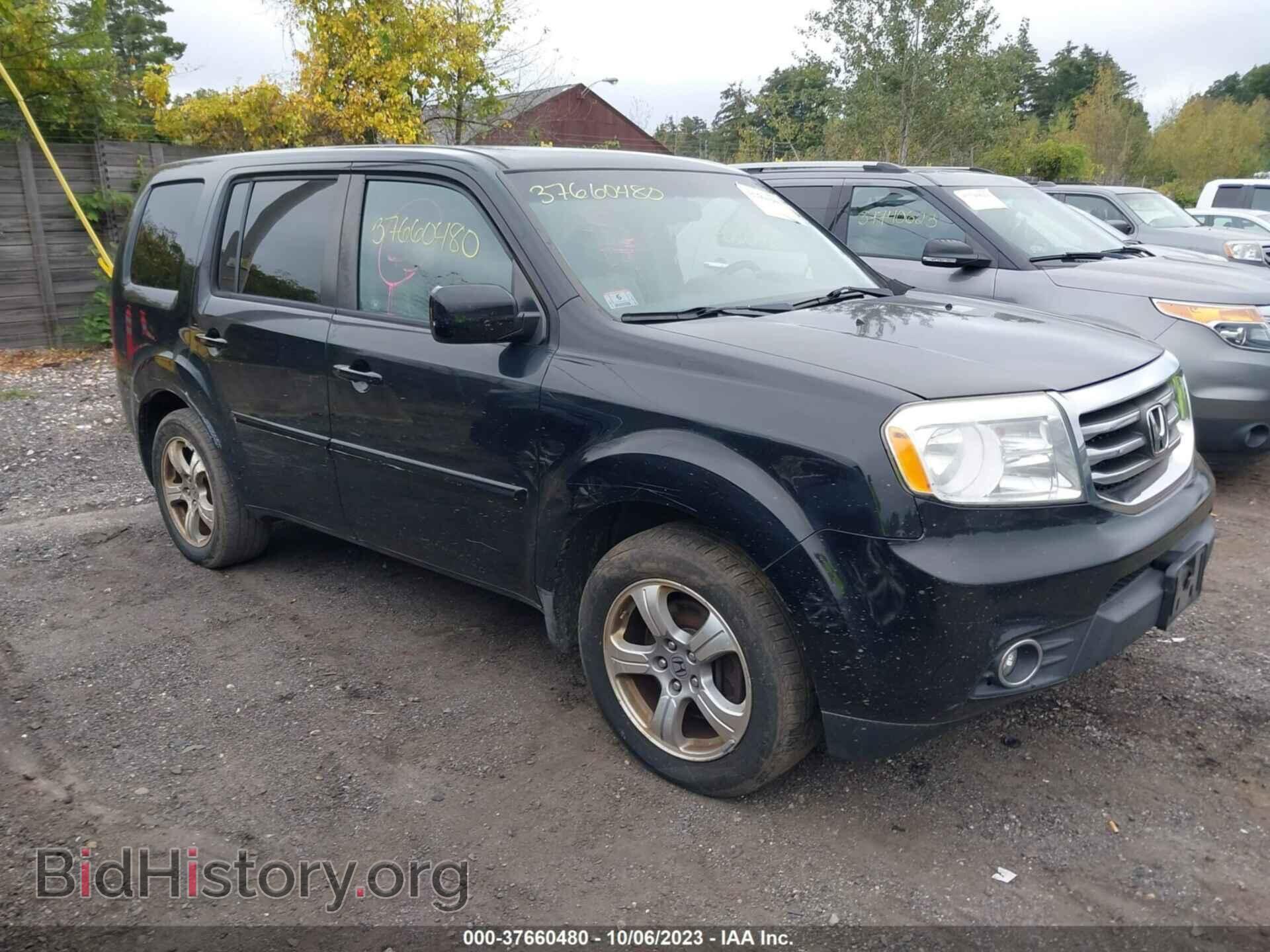 Фотография 5FNYF4H5XCB037569 - HONDA PILOT 2012