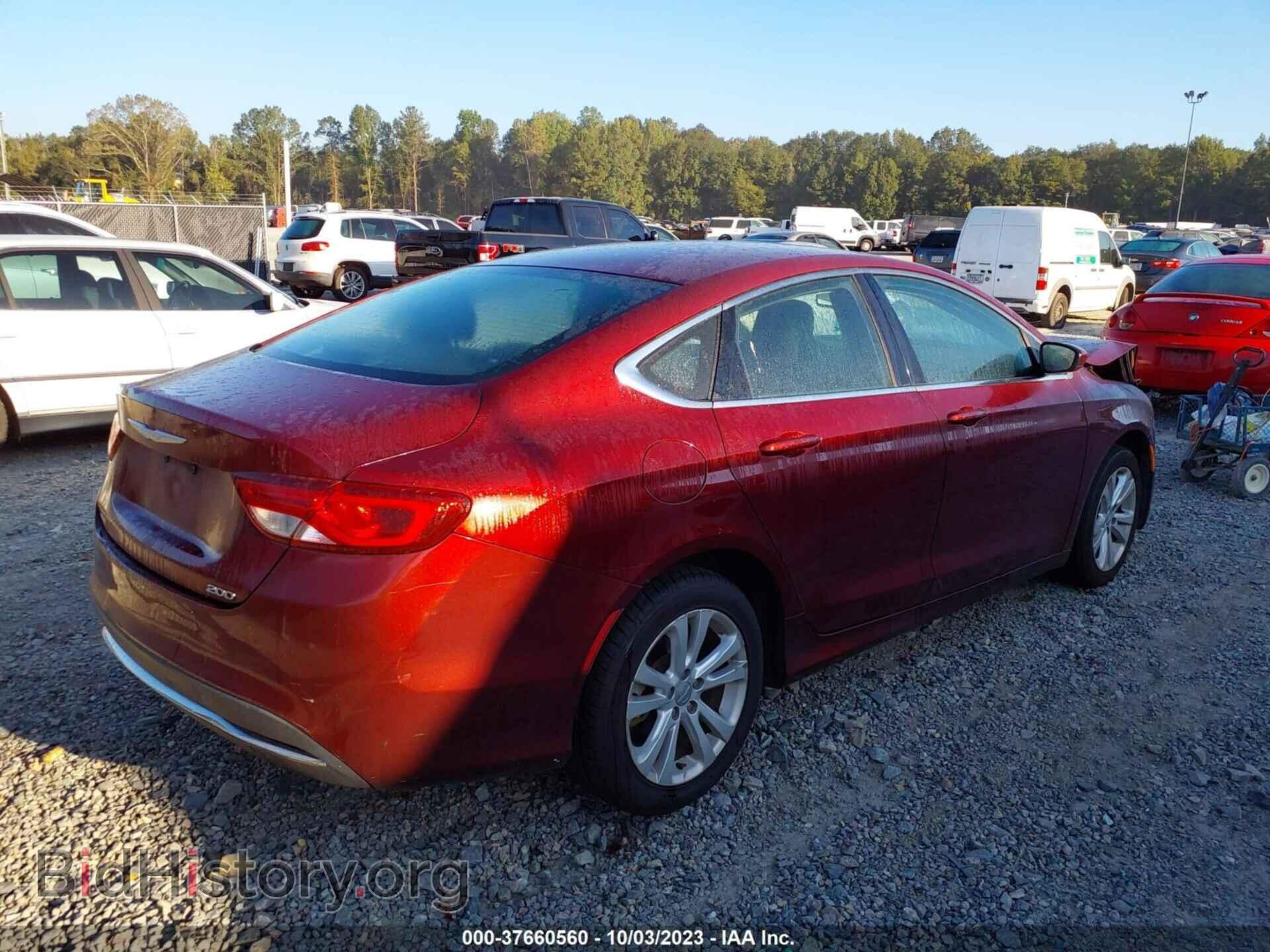 2015 CHRYSLER 200 - VIN: 1C3CCCAB8FN718594 - Фото 4