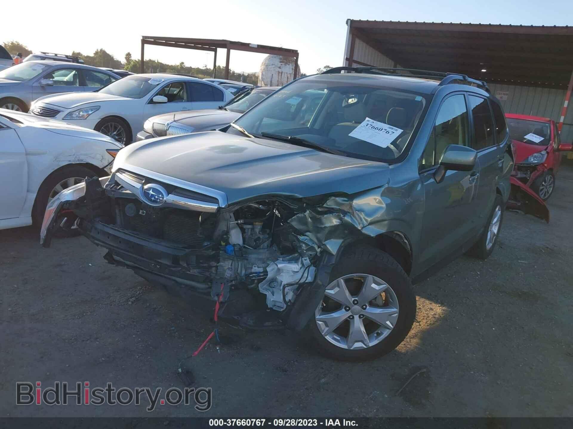 2016 SUBARU FORESTER - VIN: JF2SJADC0GH455220 - Фото 2