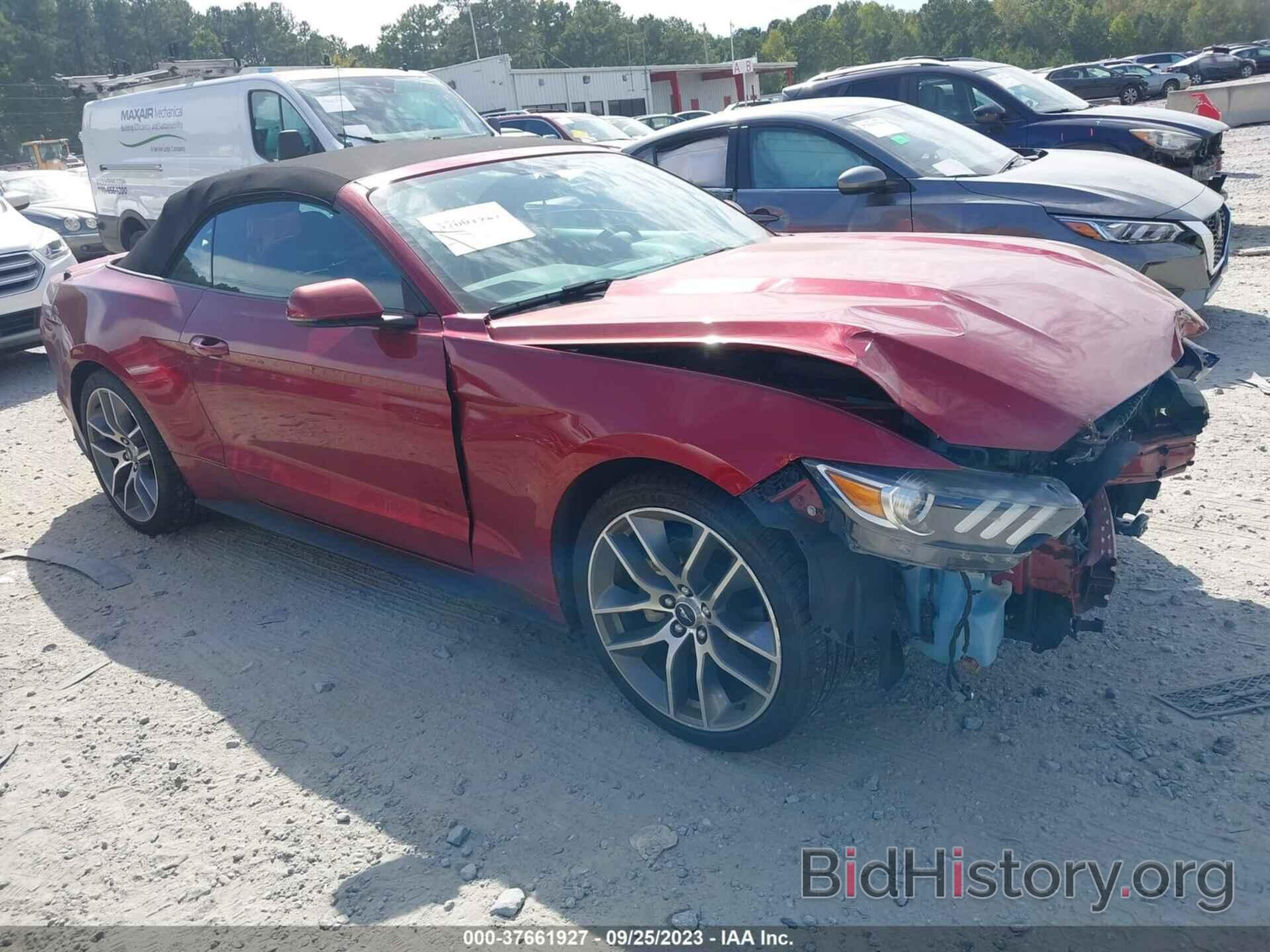 Photo 1FATP8UHXH5289674 - FORD MUSTANG 2017