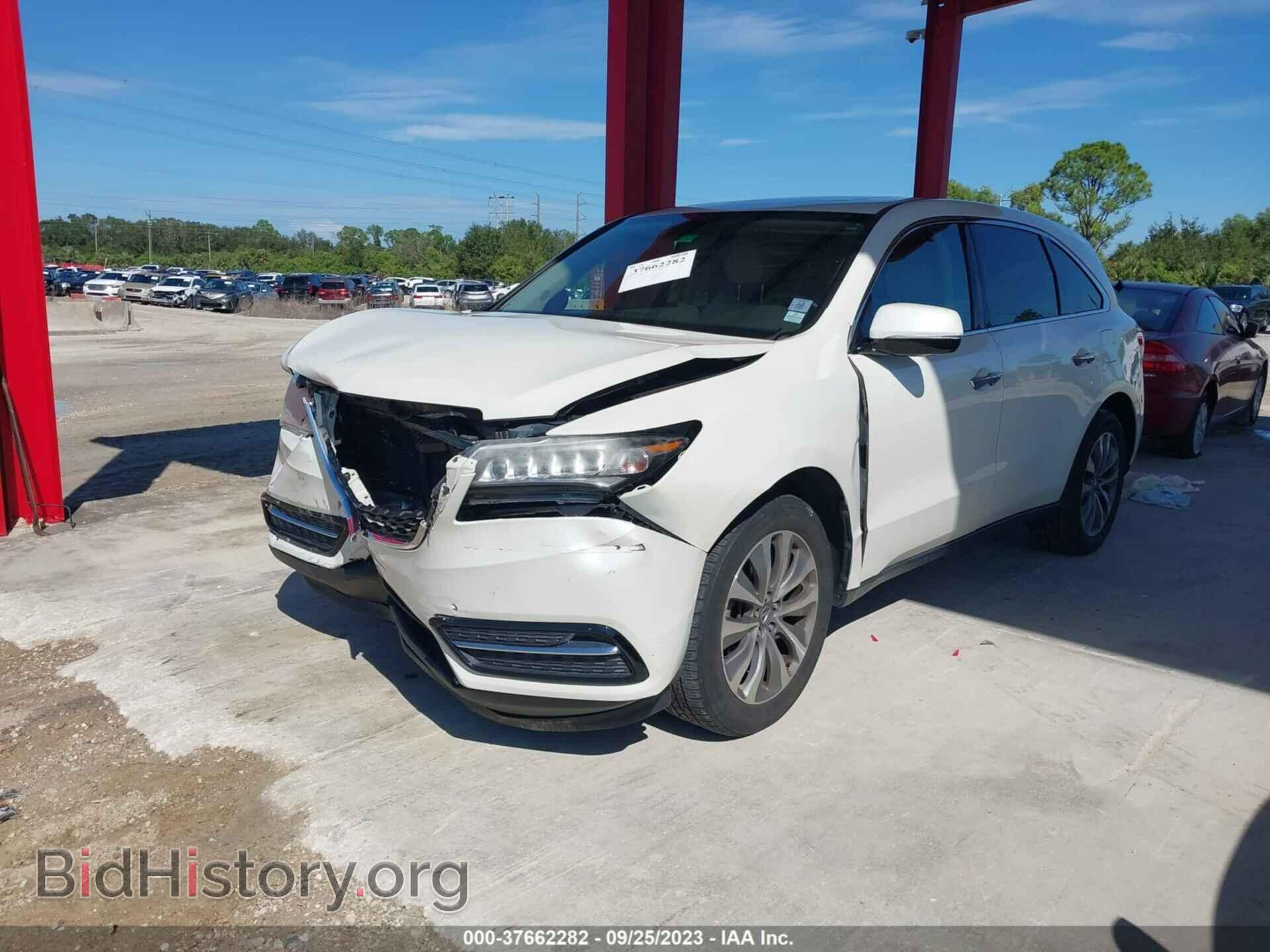 2015 ACURA MDX - VIN: 5FRYD4H45FB017780 - Фото 2