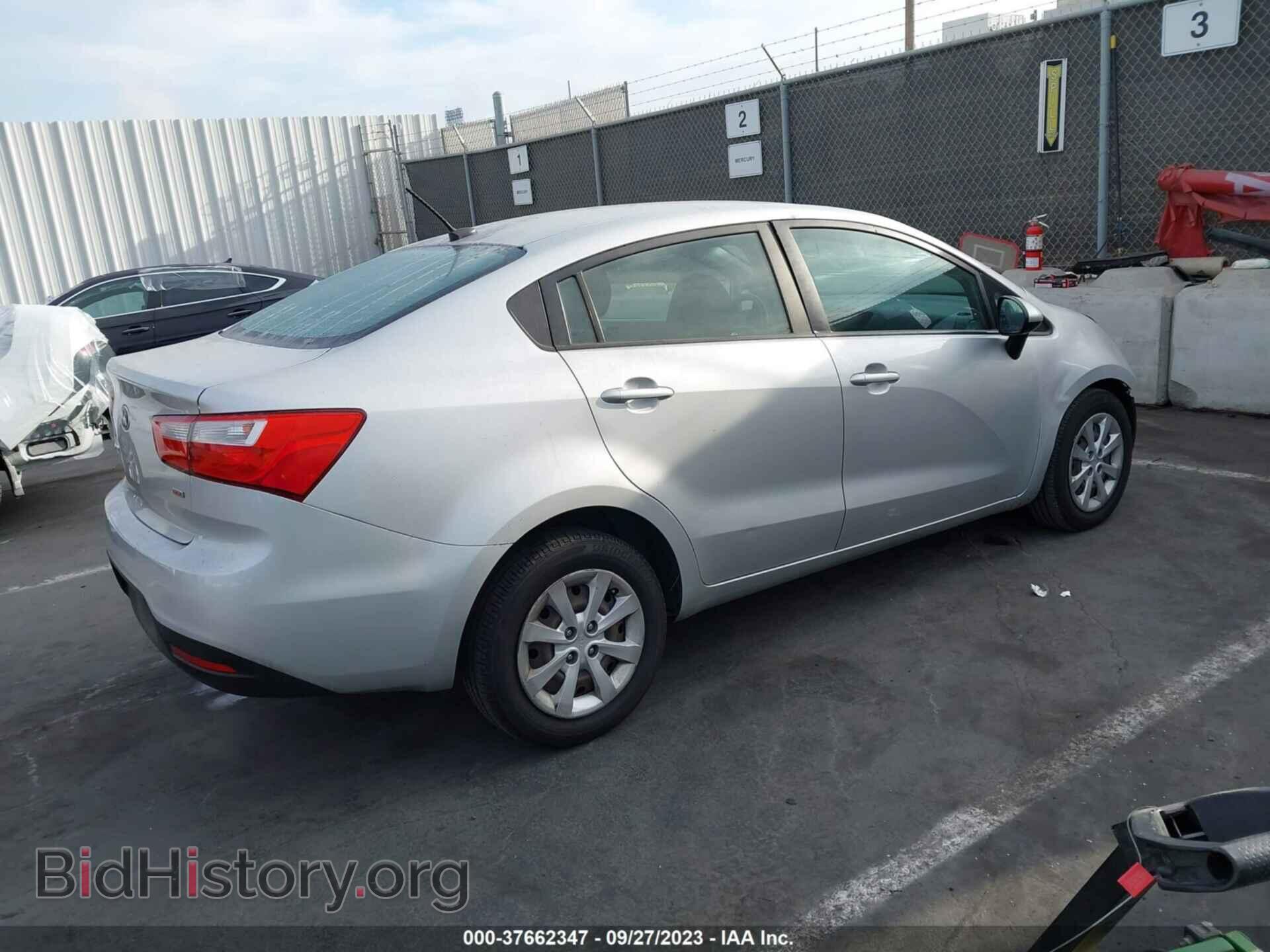 2013 KIA RIO - VIN: KNADM4A36D6272056 - Фото 4