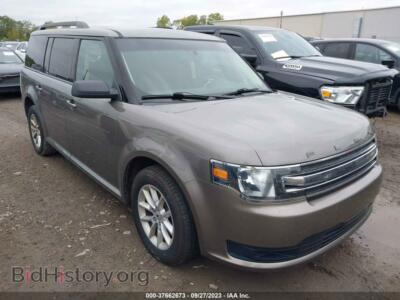 2013 Ford FLEX SE, коричневый — VIN 2FMGK5B81DBD24583, IAAI