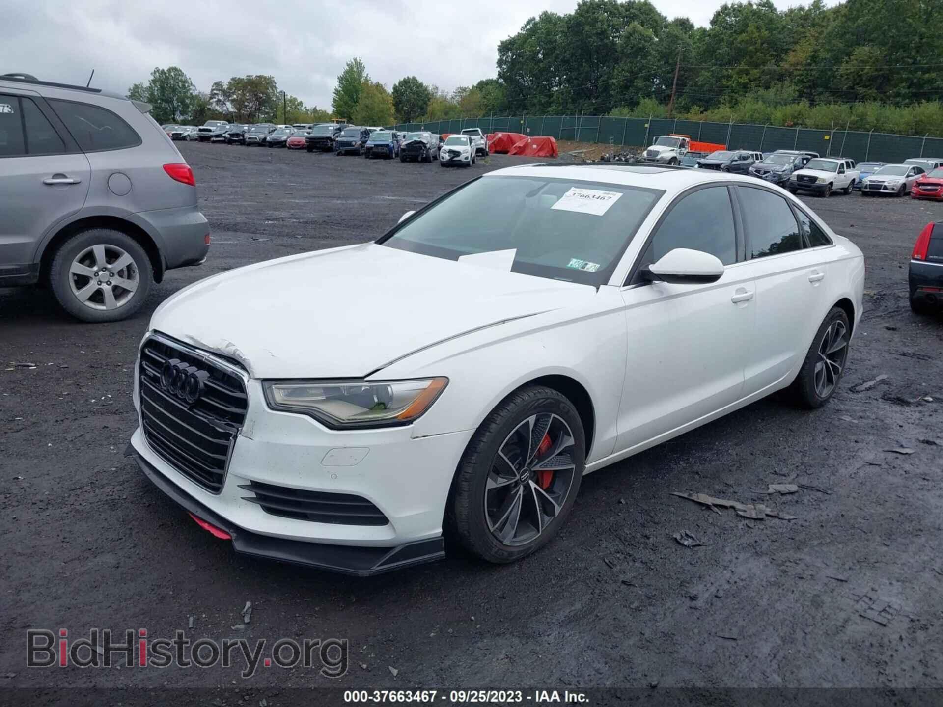 2012 AUDI A6 - VIN: WAUBGAFC8CN005981 - Фото 2