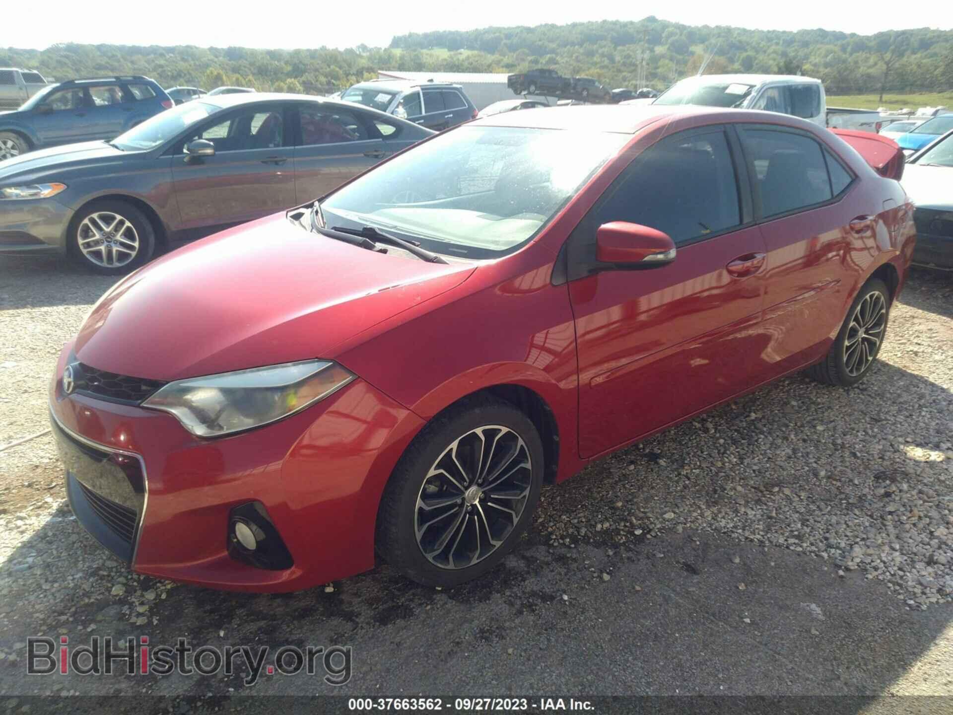 2014 TOYOTA COROLLA - VIN: 2T1BURHE8EC213938 - Фото 2