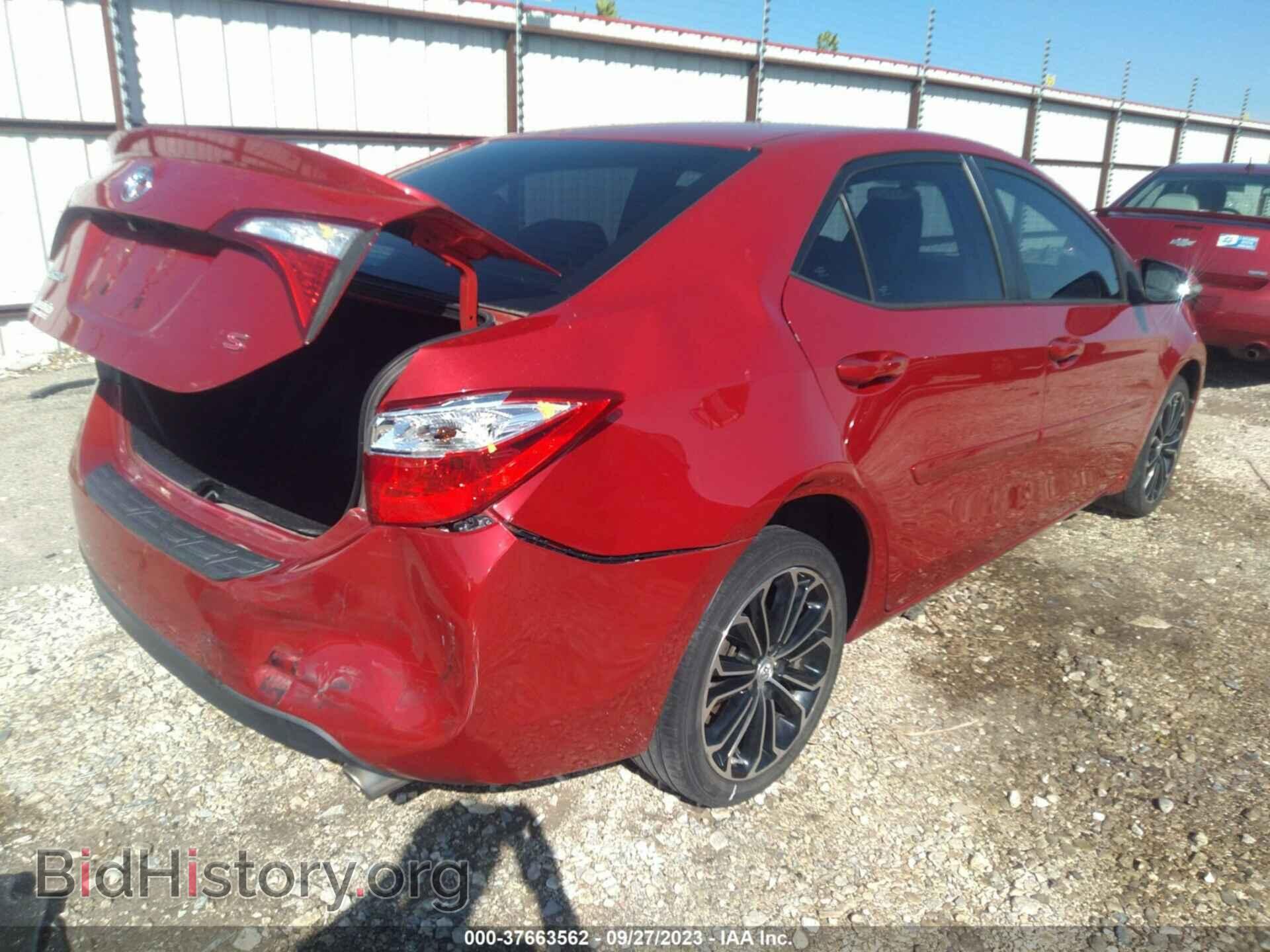 2014 TOYOTA COROLLA - VIN: 2T1BURHE8EC213938 - Фото 4
